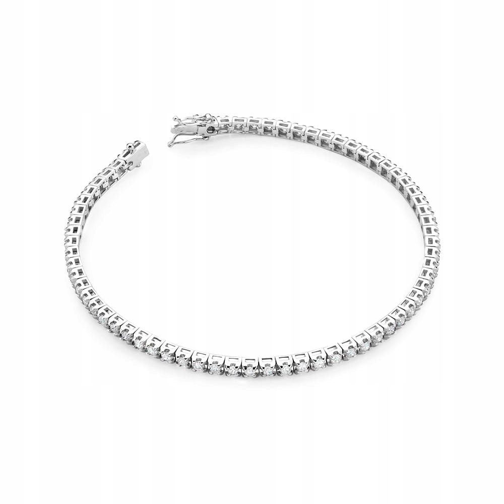 

Bransoletka Białe Złoto Brylanty 1,77ct Próba 585