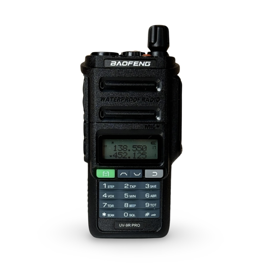 Krótkofalówka Baofeng UV-9R Pro 1 5W RADIOTELEFON USB WALKIE TALKIE PMR446 Waga produktu z opakowaniem jednostkowym 0.58 kg