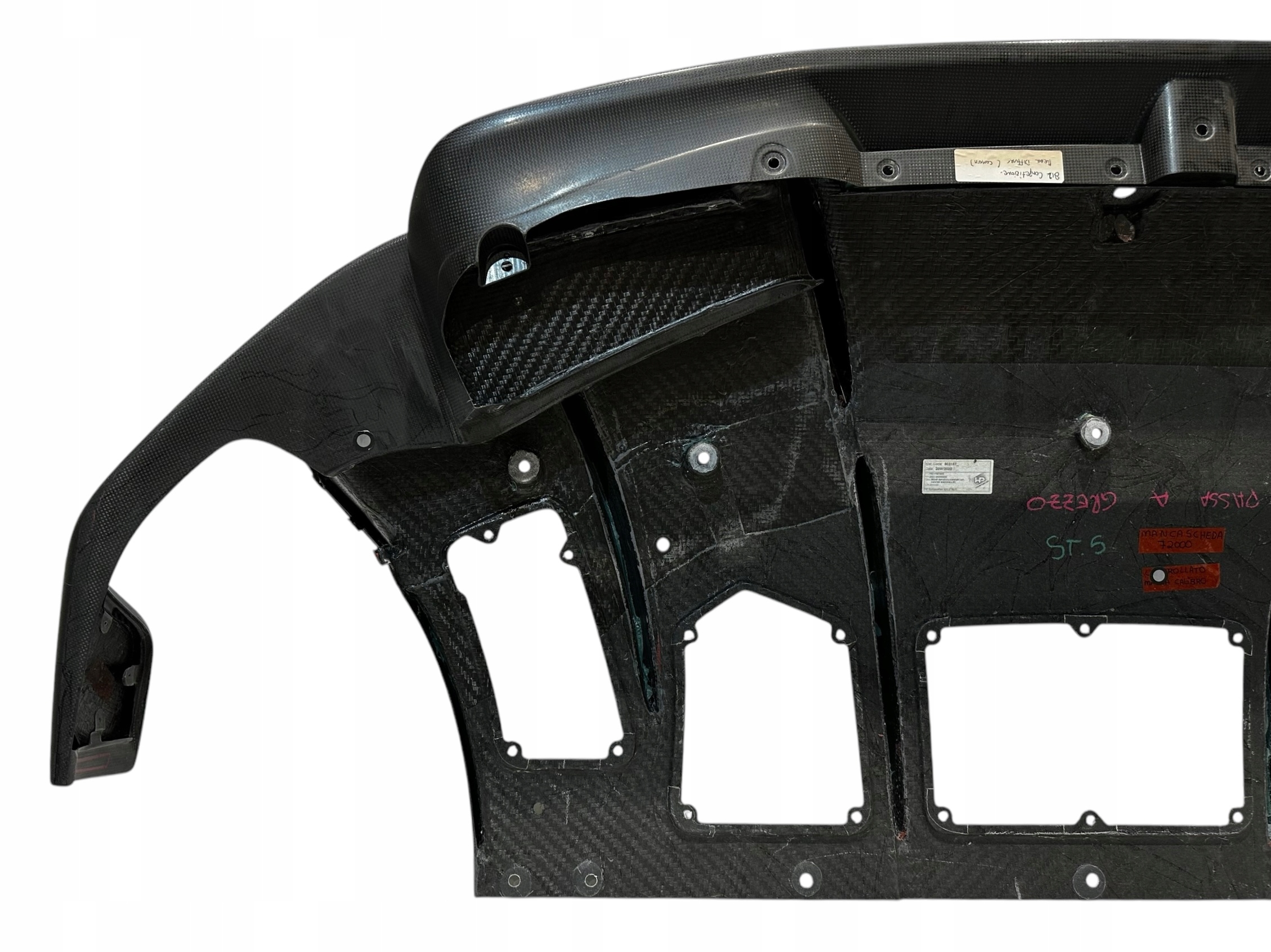 FERRARI 812 COMPETIZIONE CARBON rear diffuser 851650 851651