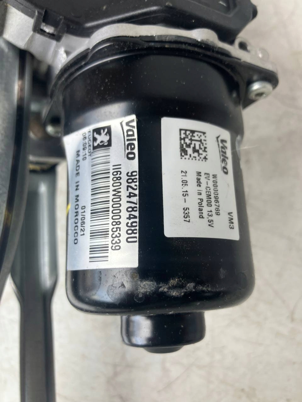Gestänge Motor Wischer CITROEN C4 III 9824784980