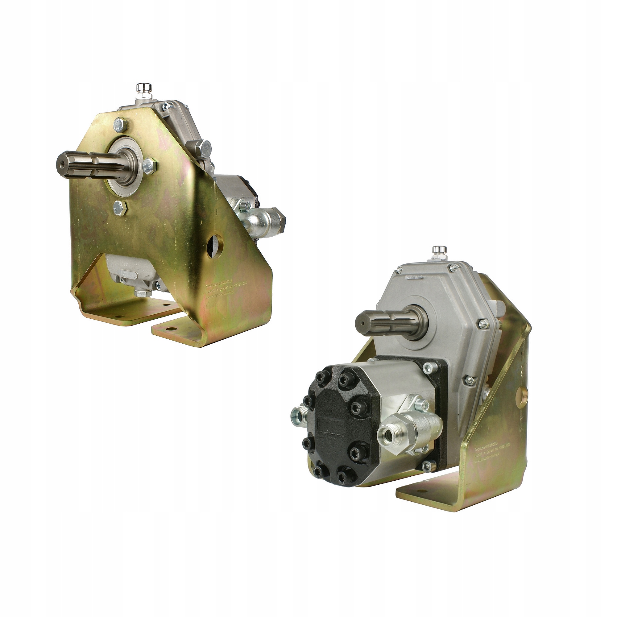 A1.45.04.083 - 80л/мин насос + редуктор мультипликатор на вом