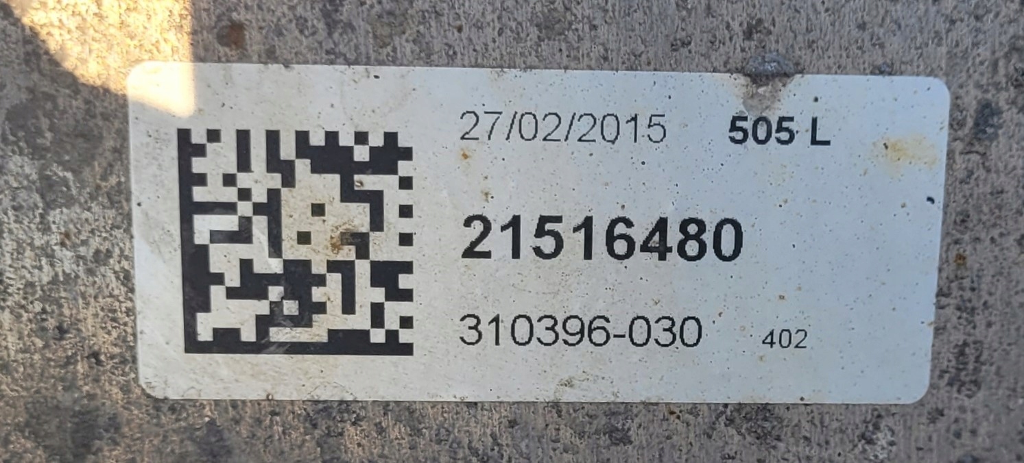 ZBIORNIK PALIWA VOLVO FH4 / RENAULT 505L 21516480 Typ silnika Diesel