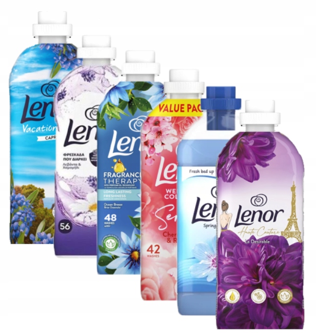 Lenor 1.2L Płyn do płukania 1200ml zestaw 6 szt
