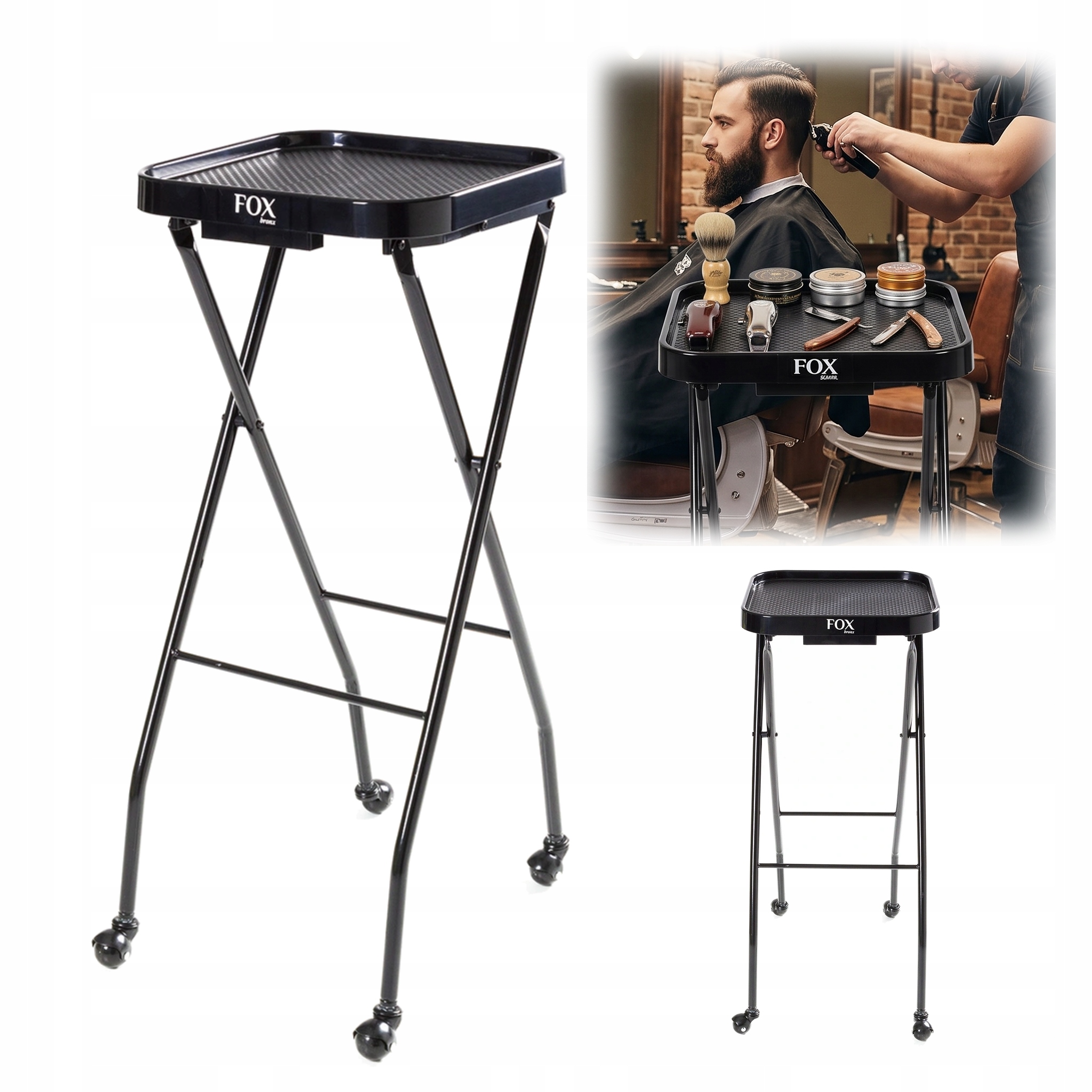 Pomocnik fryzjersko-kosmetyczny Fox Bronx Profesjonalny na kółkach