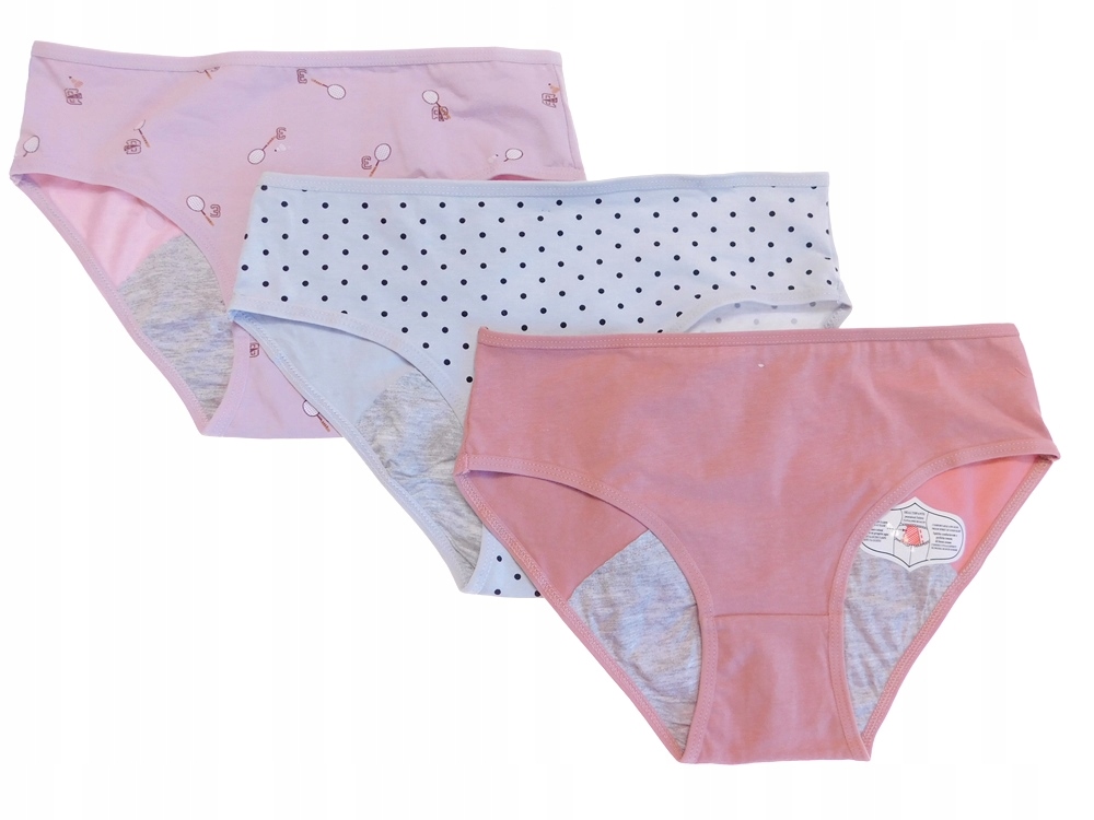 

Zestaw Majtki Menstruacyjne na popuszczanie Xs/s
