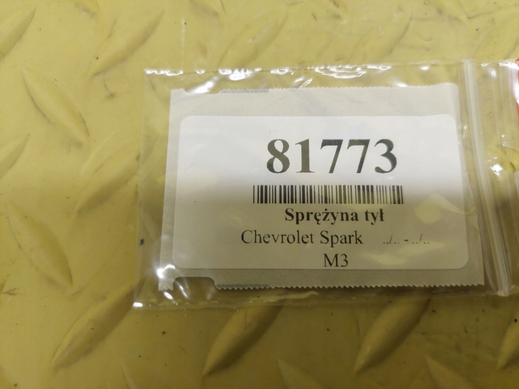 CHEVROLET SPARK a 0.8 struna pérování záď KPL