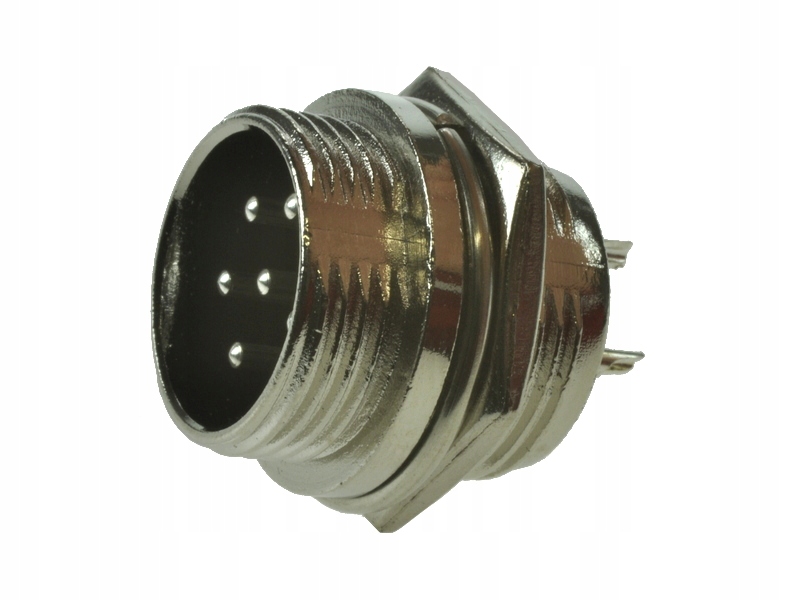 

Wtyk Mikrofonowy Nc/cb 4A 125V IP55 6 pin