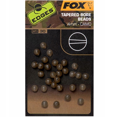 Stopery Fox Edges Camo Tapered Bore Bead 4 MM
