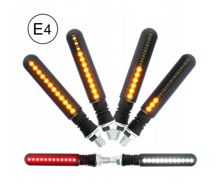 

Dynamiczne Kierunkowskazy Led+stop X4 Homologacja