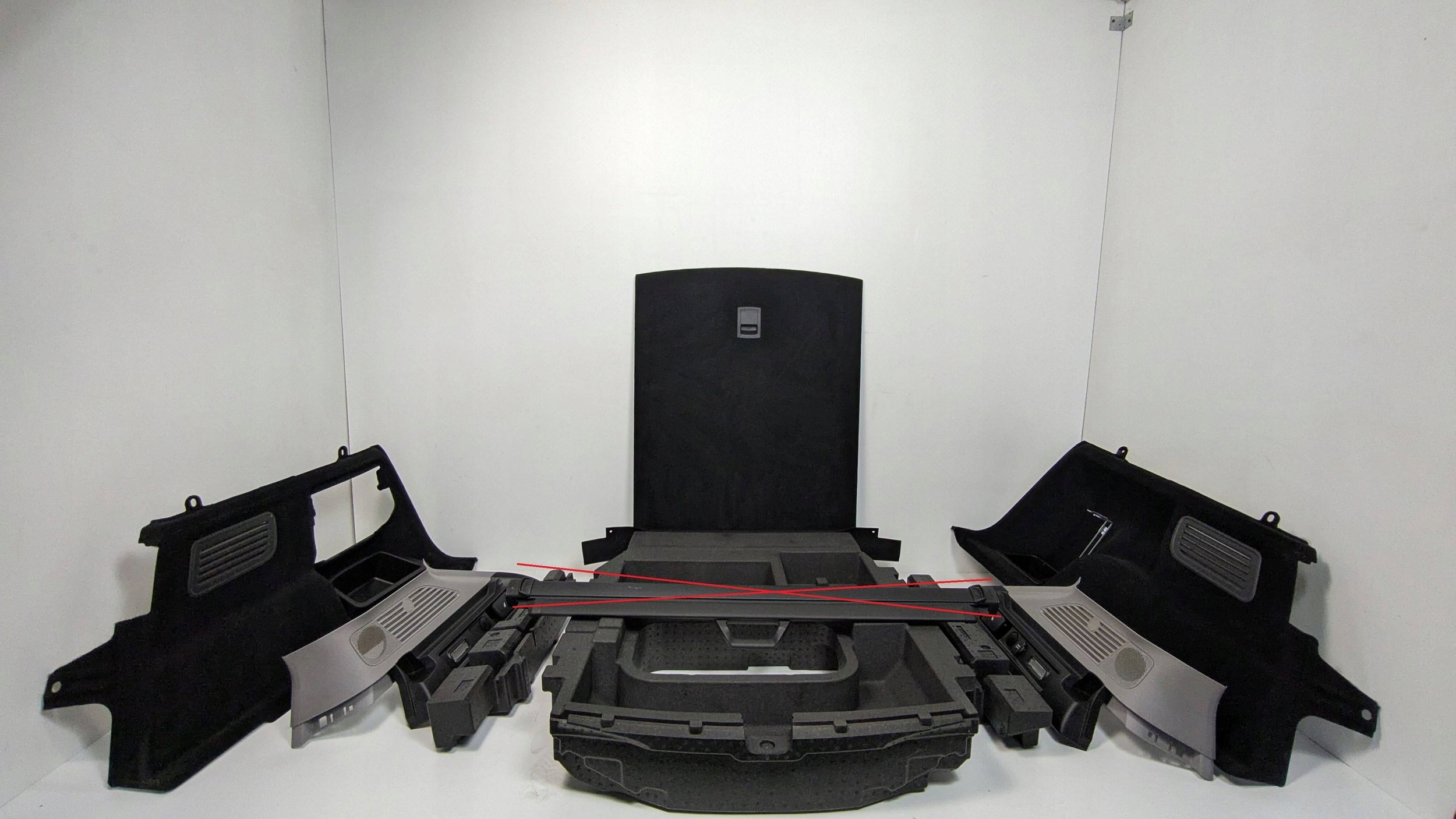 Alfa Romeo Stelvio boot upholstery carpet upholstery