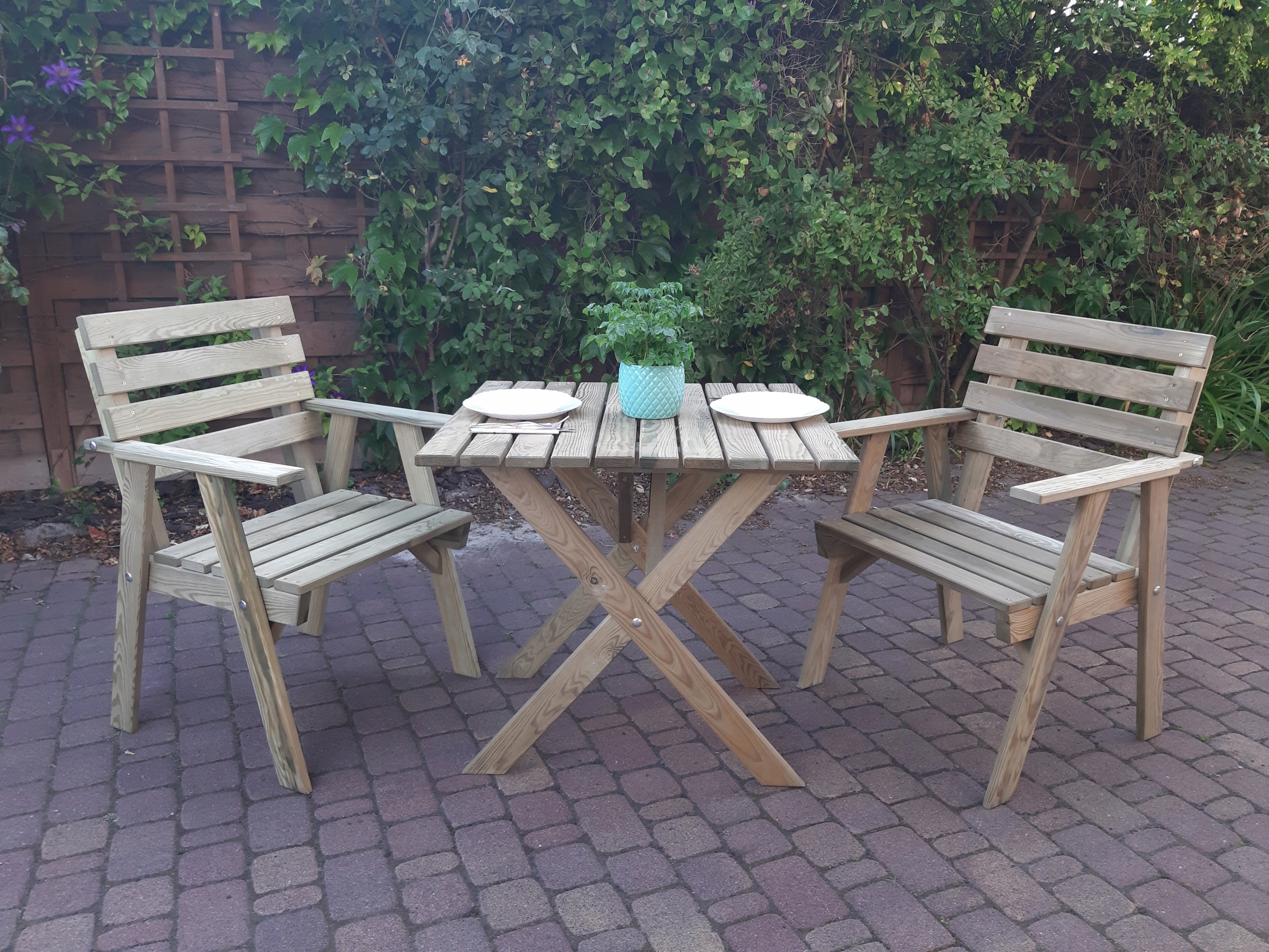 MEBLE OGRODOWE KOMPLET MEBLI PATIO3 SOLIDNE TRWAŁE Linia PATIO