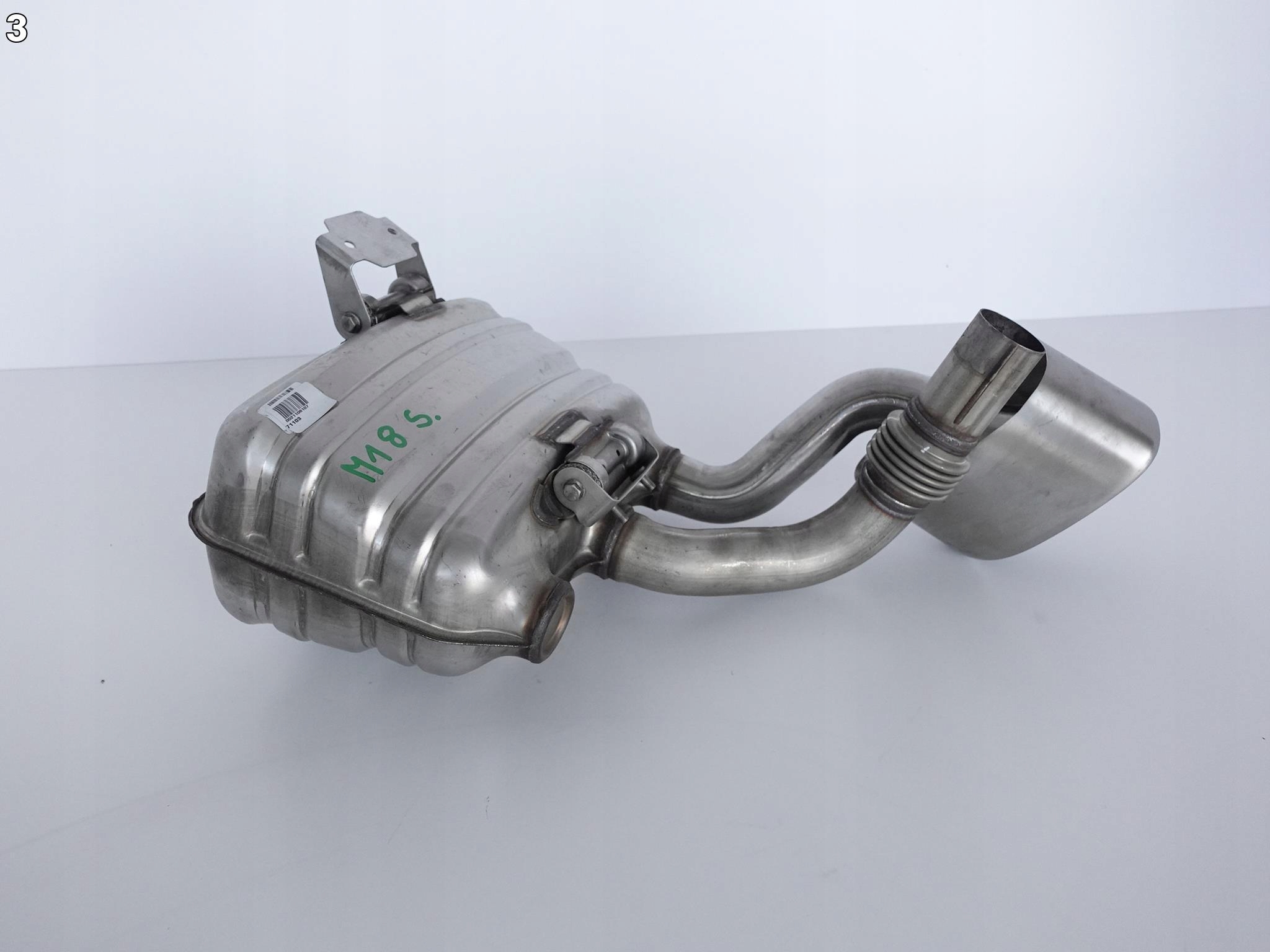 PORSCHE 991 991.1 C2 4S 3.4L muffler, exhaust left