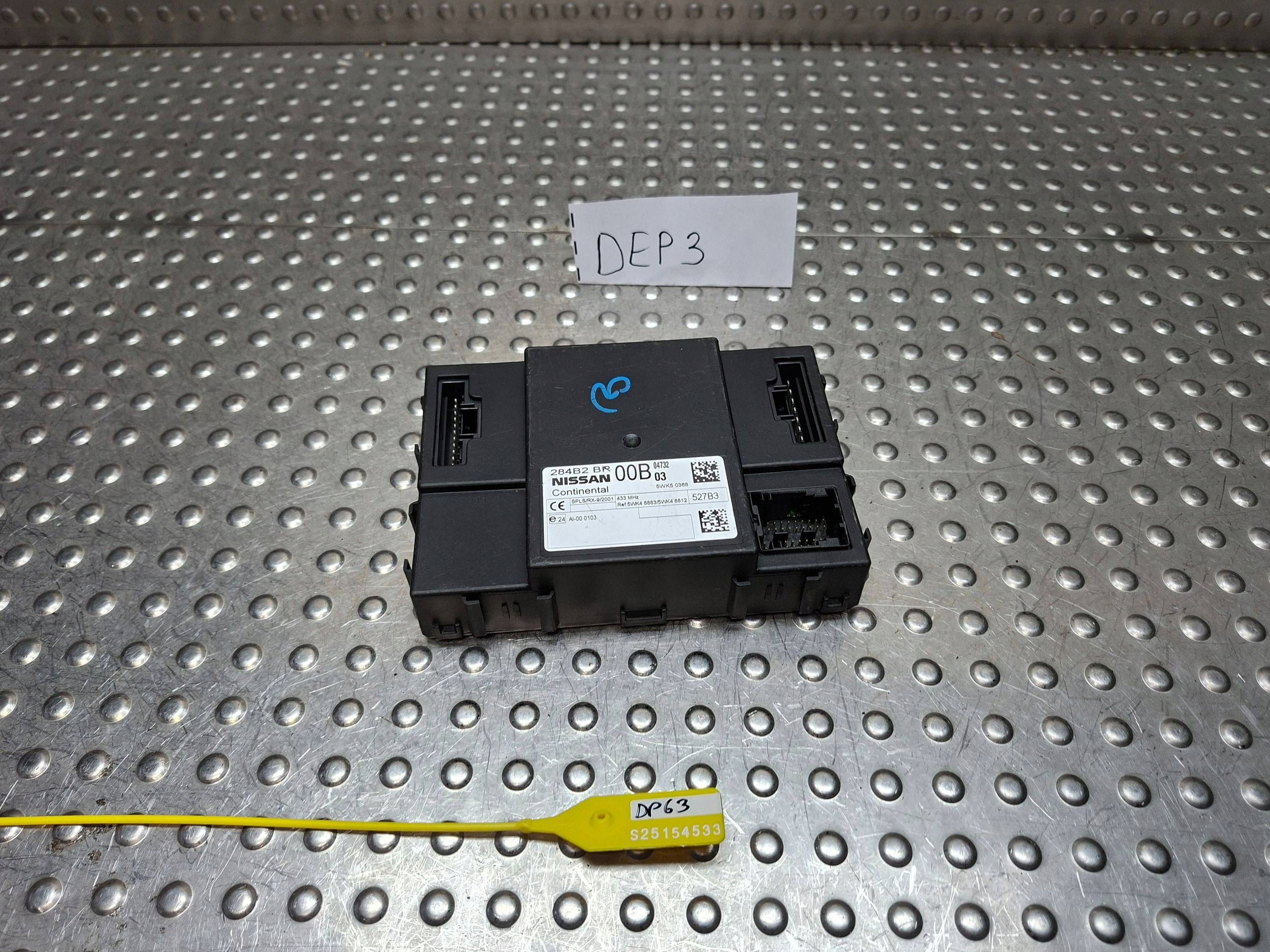 Unité commande confort NISSAN QASHQAI J10 07- 284B2BR00B