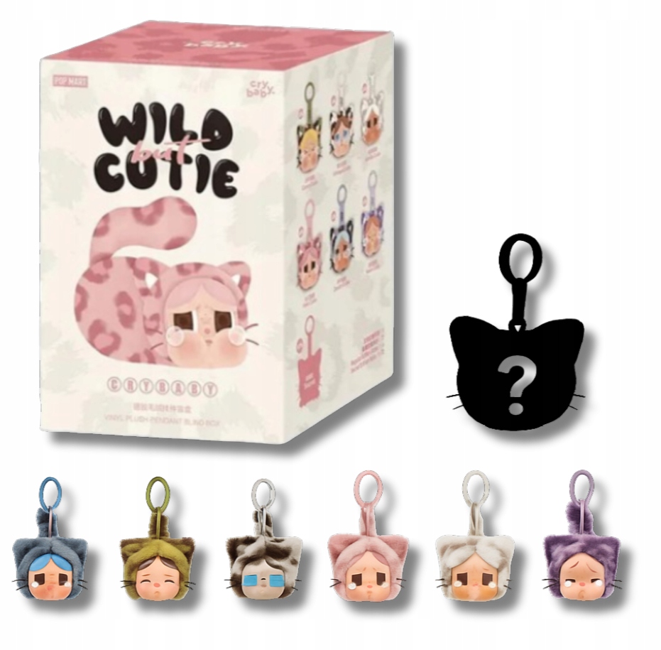 POPMART crybaby wild but cutie フォンチャー厶 Pop Mart Crybaby Wild - kup w Hypenedz