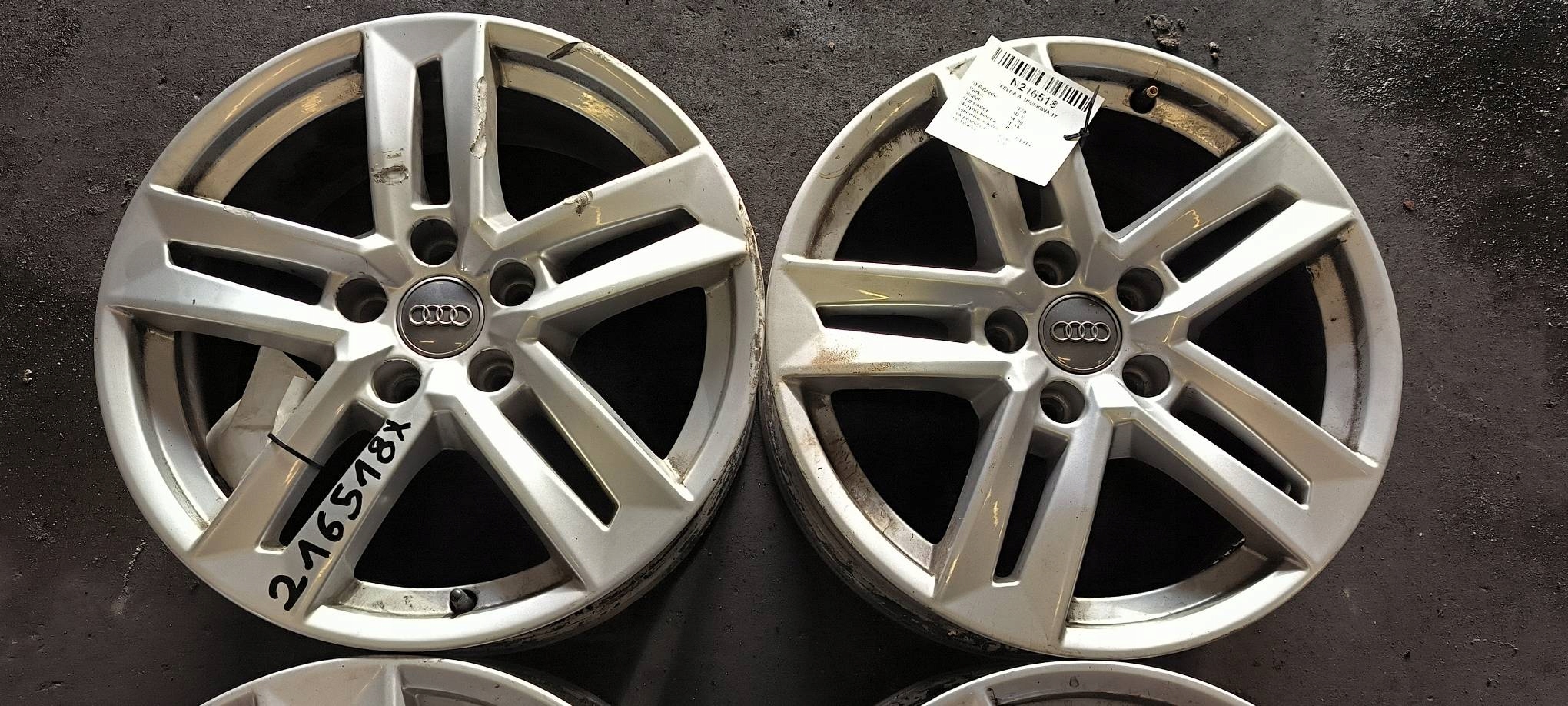 disc KOMPLET 17'' 5X112 8W0601025P AUDI A4 B9