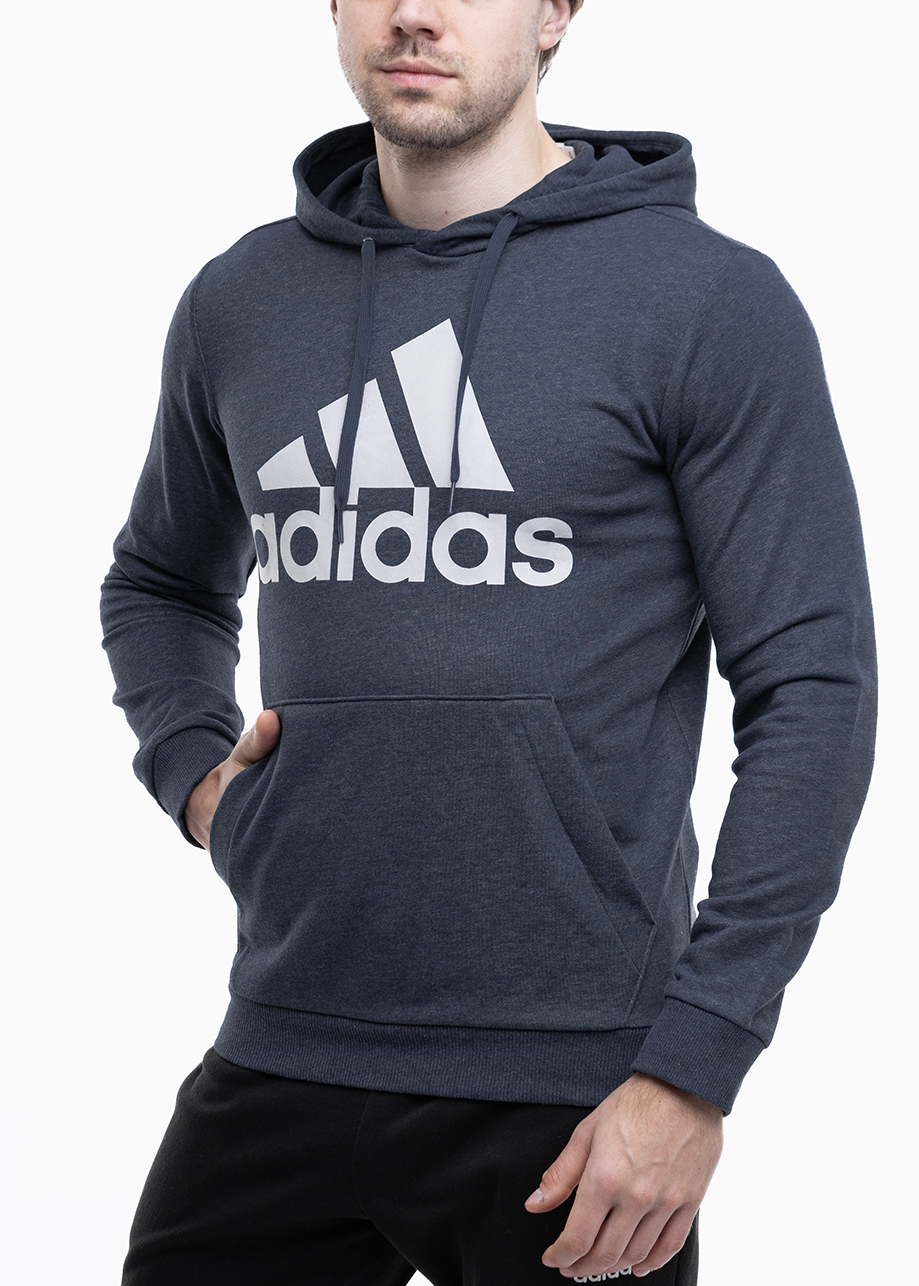 adidas pánská mikina s kapucí sportovní bavlněná pohodlná teplá vel M