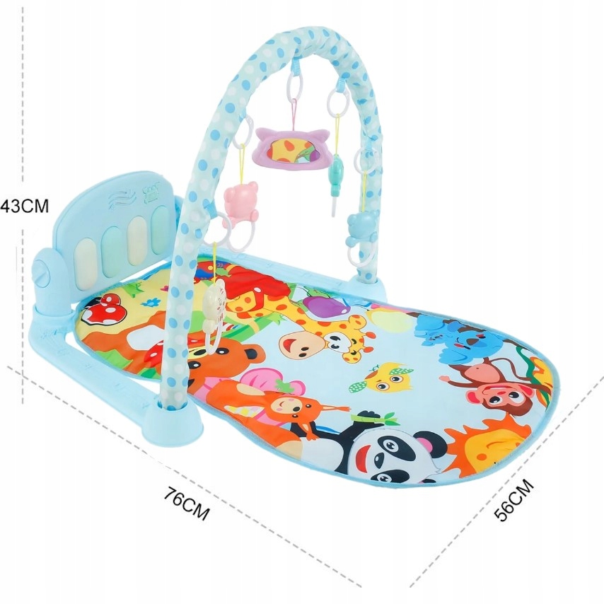 MATA EDUKACYJNA INTERAKTYWNA Z PIANINKIEM GRZECHOTKI GRYZAKI PREZENT ŚWIĘTA Marka XPart