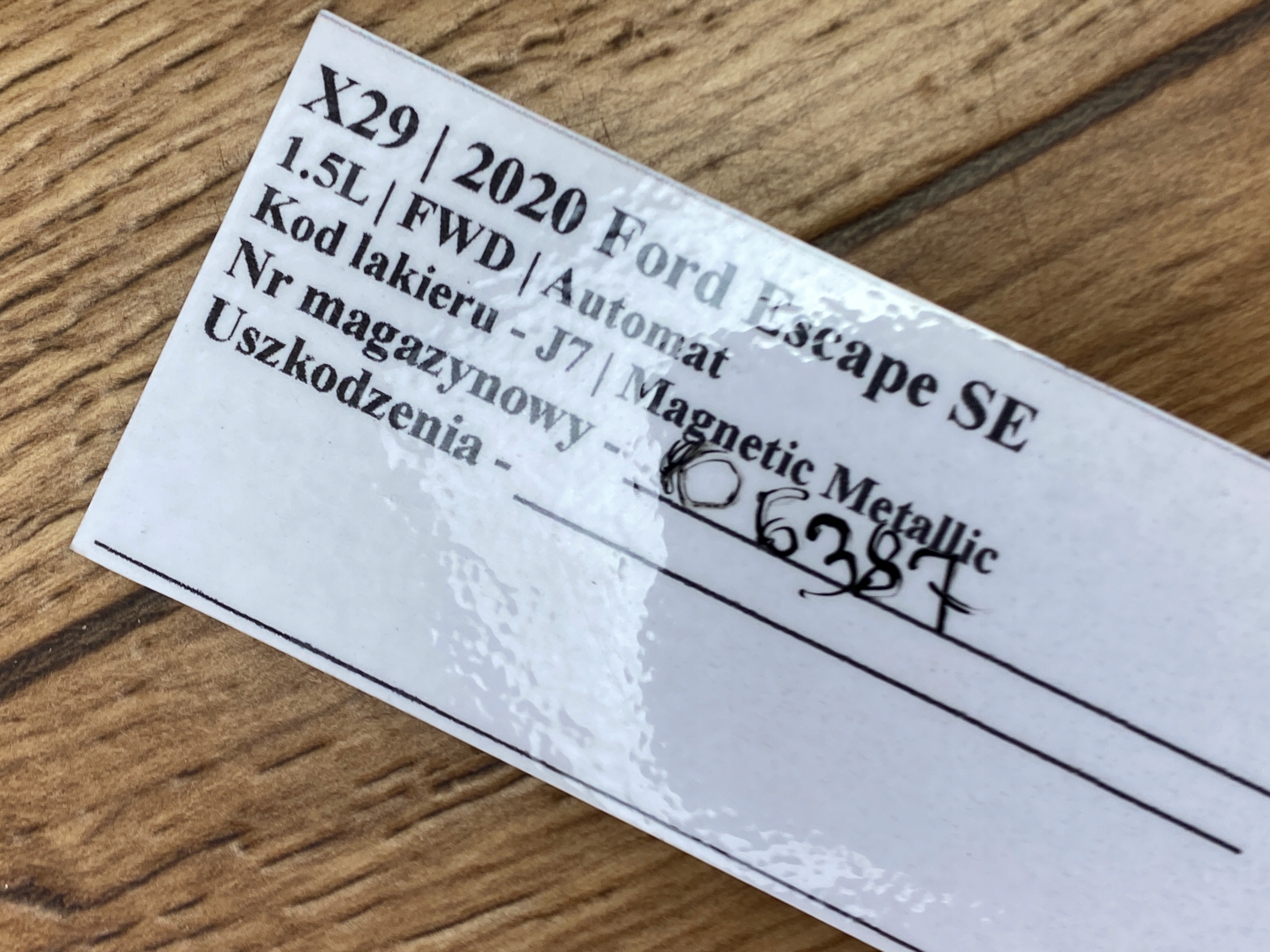 Sonda lambda Ford Kuga MK3 2020+ Escape USA