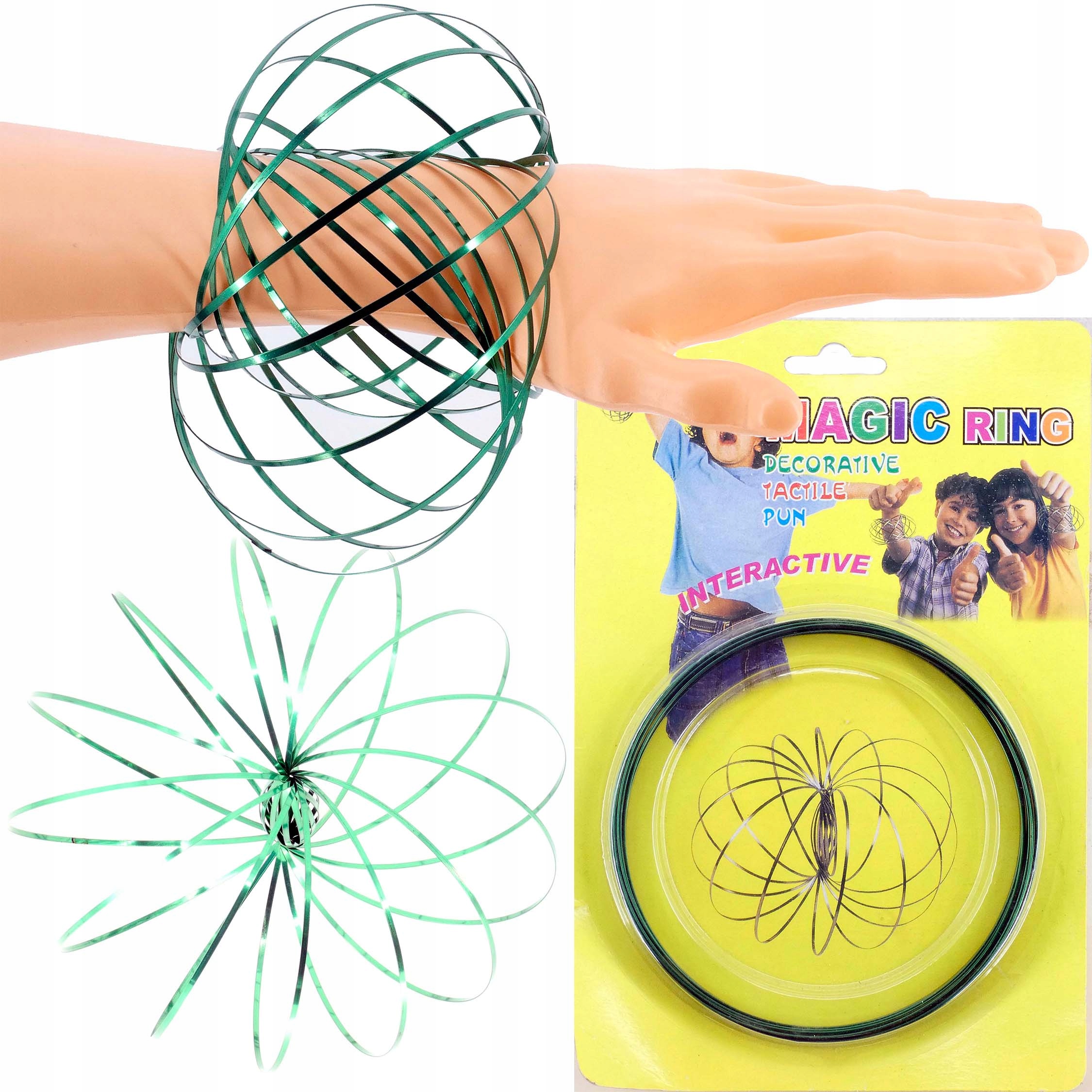 

Interaktywna Zabawka Magiczny Magic Ring Antystres