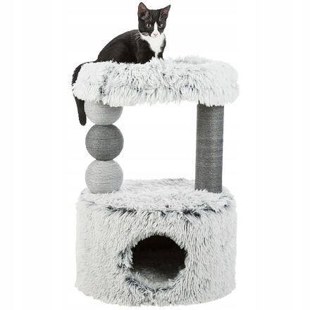Levně Trixie Škrábadlo Harvey, kukaň, 2 sloupky, odpočívadlo 73cm, dlouhovlasý pl