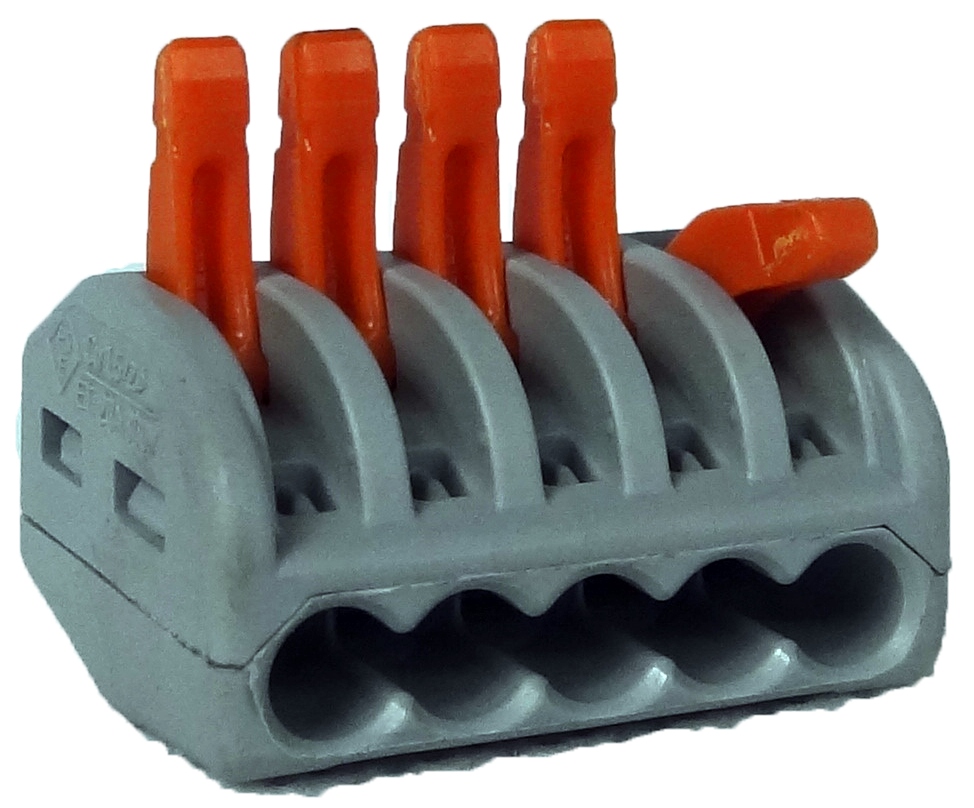 

Wago Szybkozłączka 5x0,08-4 Złączka 222-415 10 szt