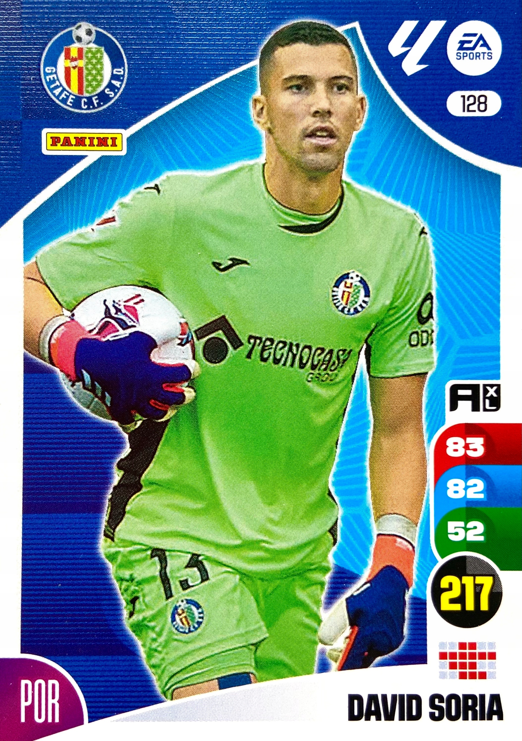 Panini La Liga 2024-25 2025 Base 128 David Soria Getafe Cf
