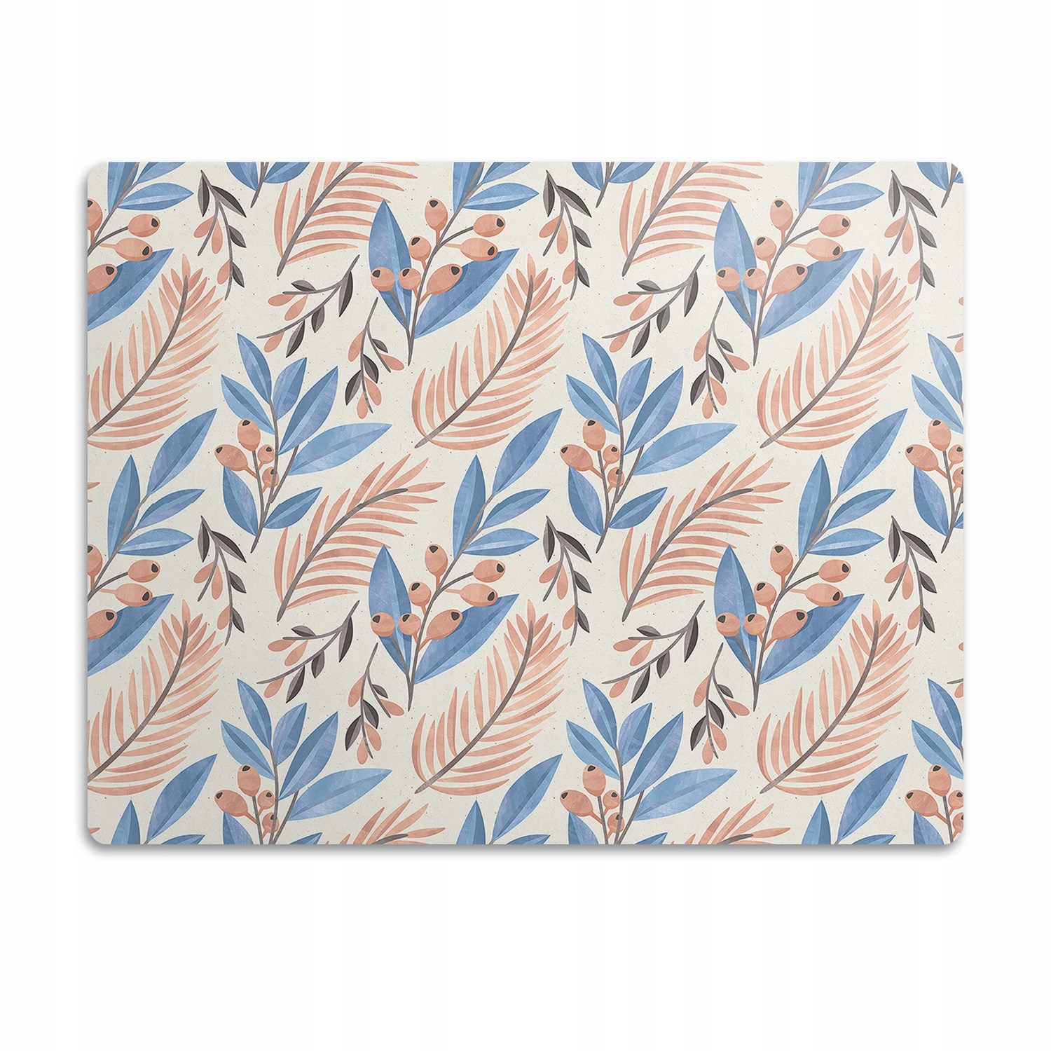 Levně Pro psa podložka pod misku Květiny pastelové 60x40