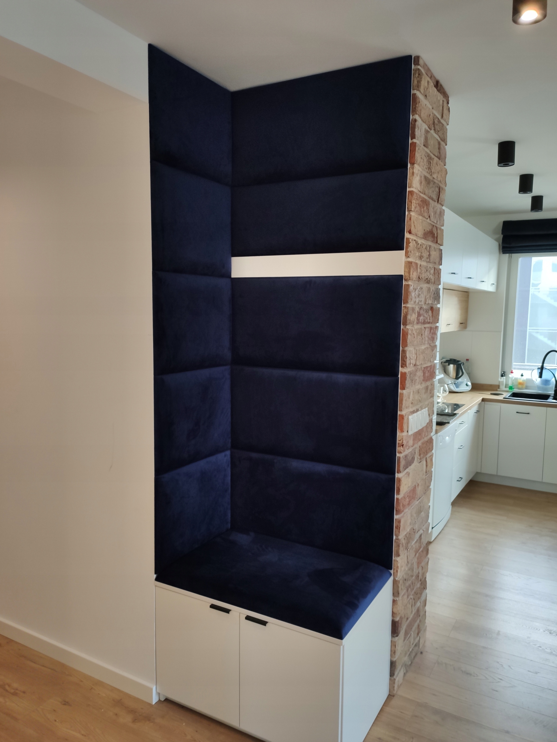 

Panele tapicerowane ścienne 30x60 zabudowa wnęki