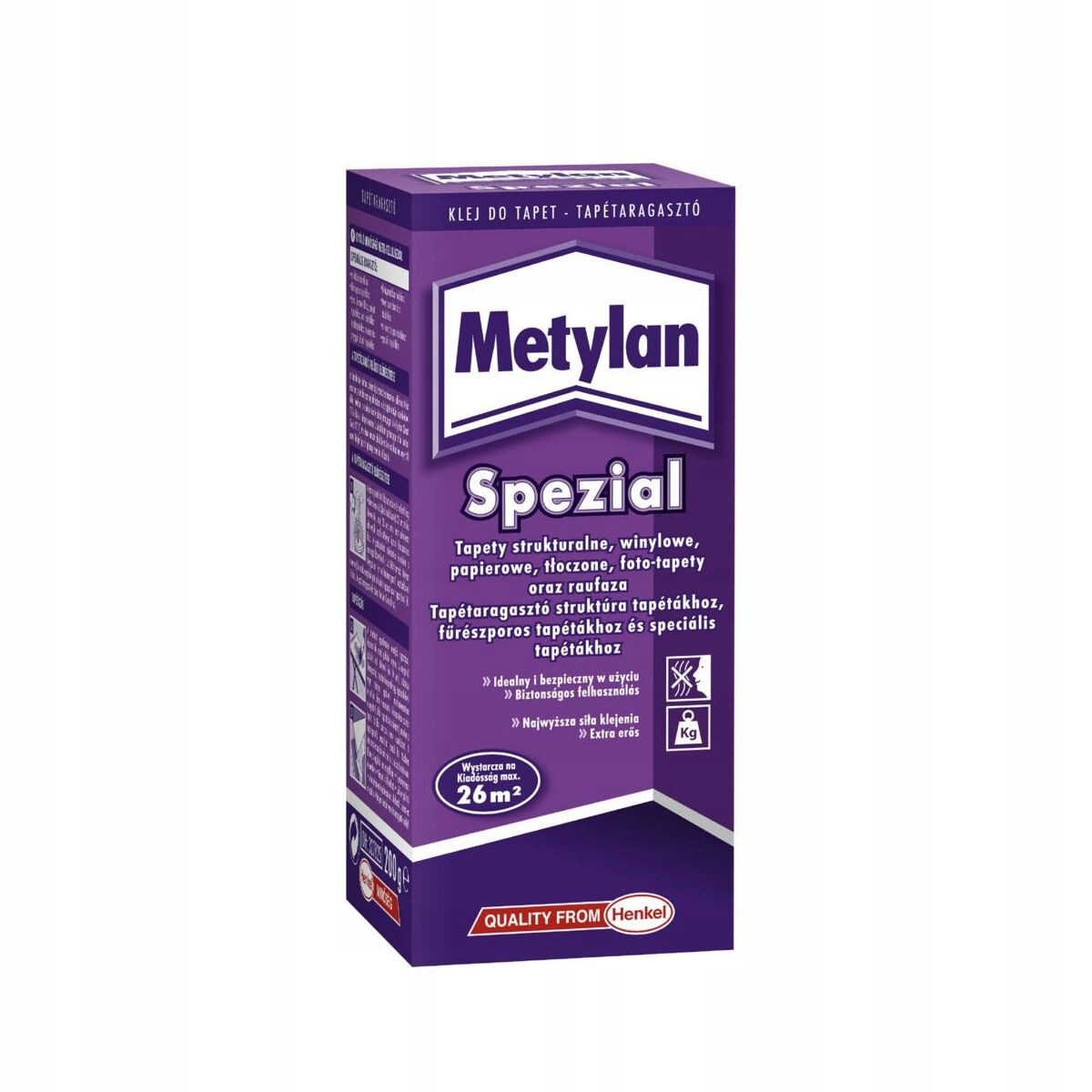 Klej do tapet winylowych Metylan Spezial 200 g