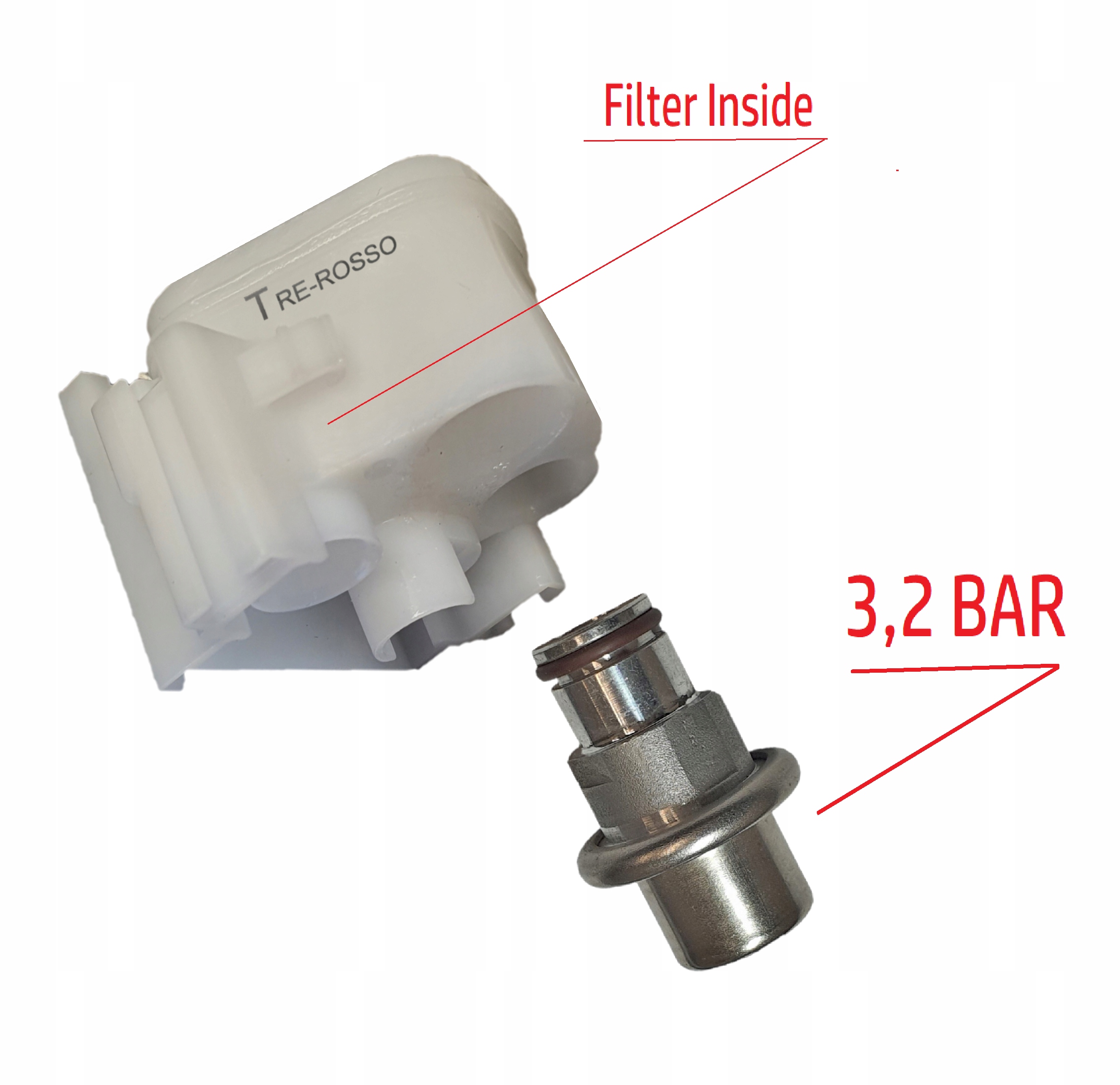 Suzuki Gsx-r 600 750 2011-22 Palivový filtr benzínový regulátor tlaku ventil