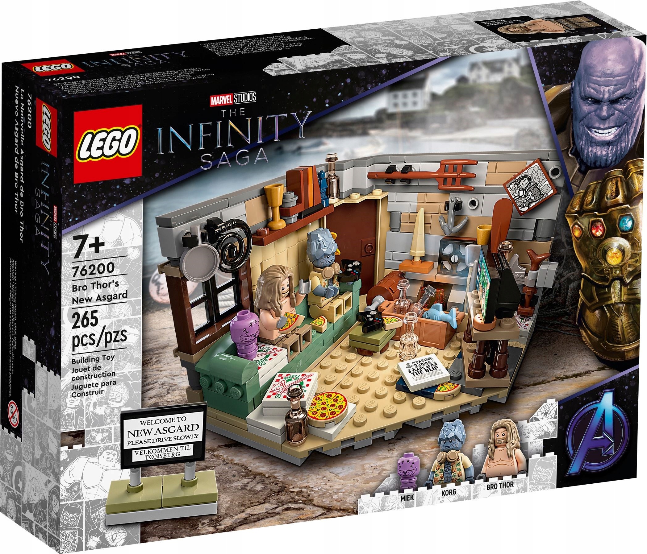

Lego 76200 Marvel Nowy Asgard Thor