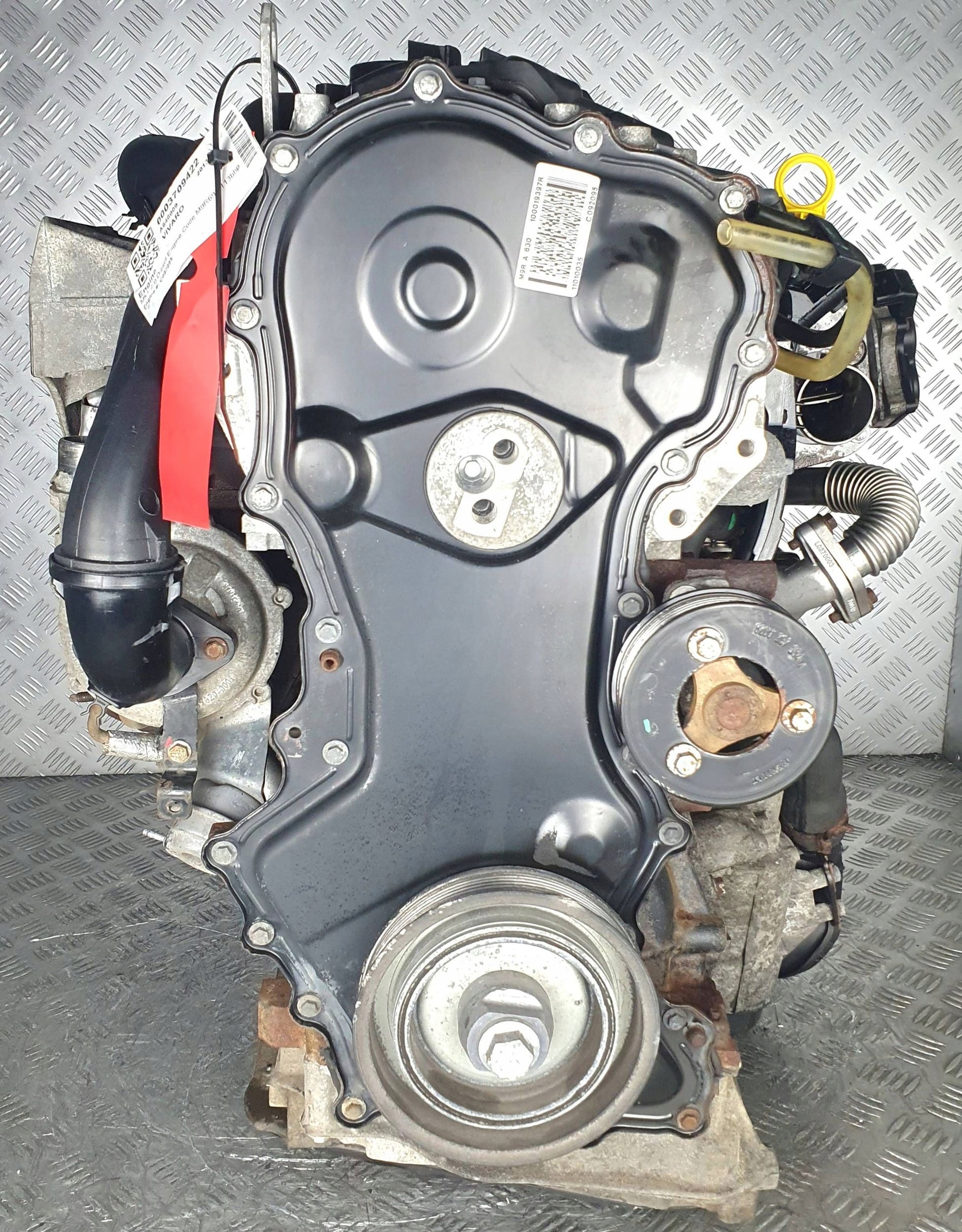 engine VIVARO RENAULT OPEL TRAFIC 2.0 DCI M9RA630 SPRAWDZANY 104 TYS MIL @
