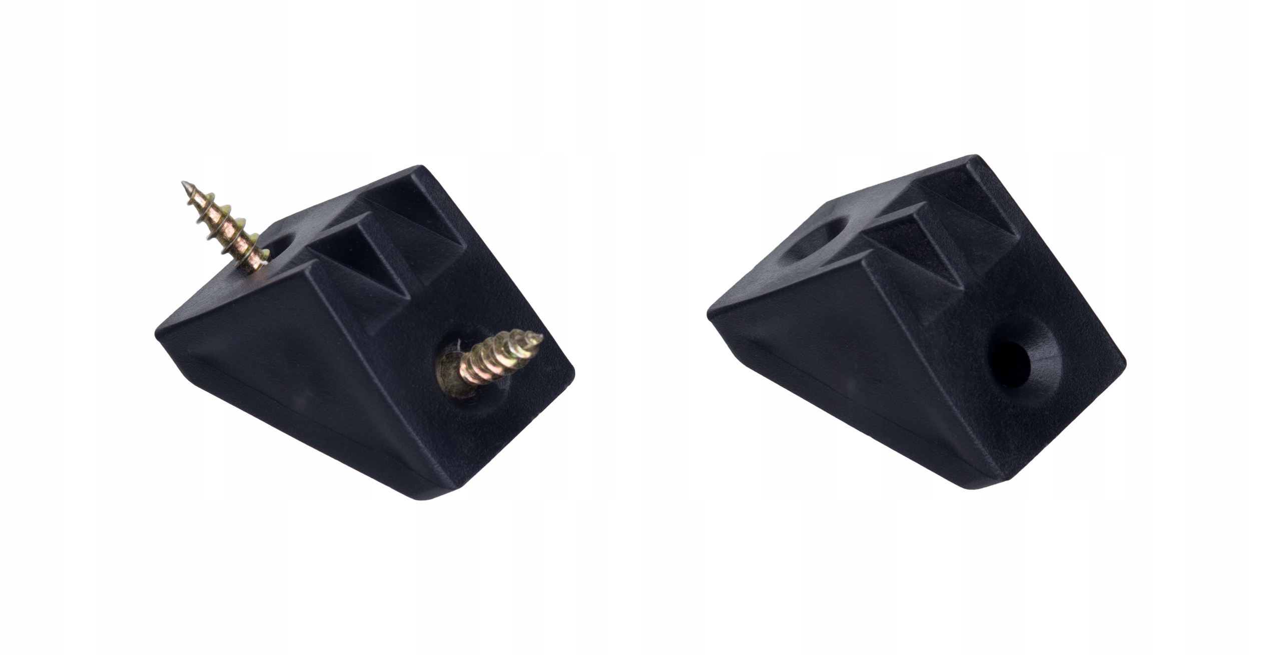 4 SZT KĄTOWNIK MEBLOWY KOMANDOREK WSPORNIK PÓŁKI Wysokość 24 mm