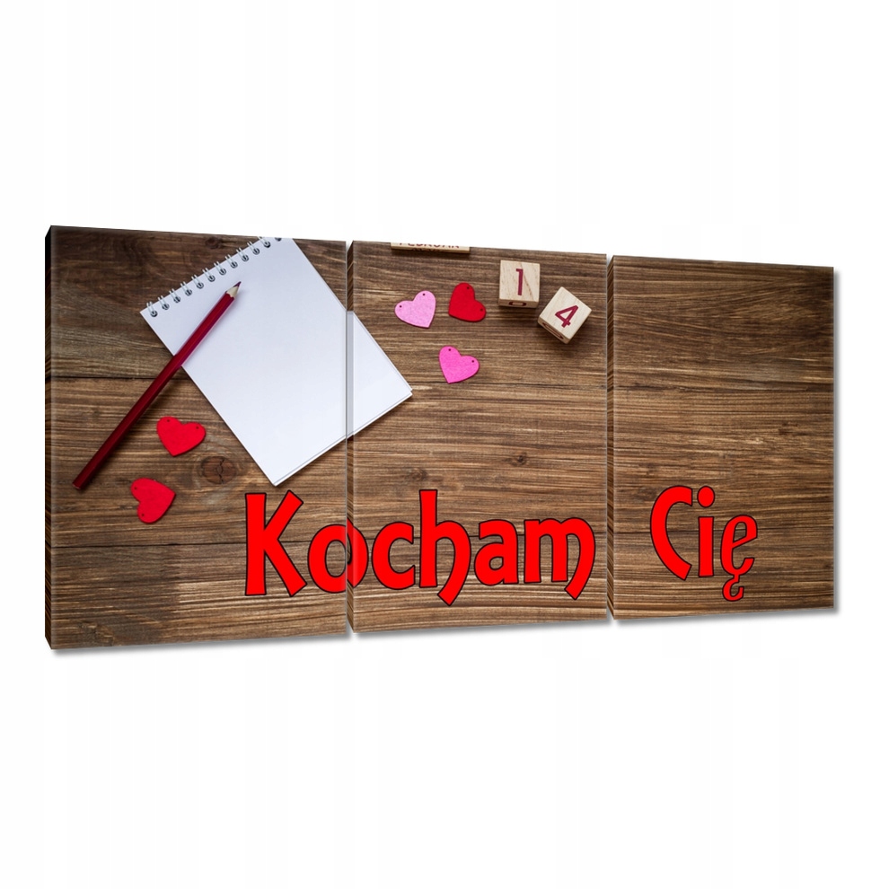 

Obrazy 120x60 Dzień Kobiet Prezent Love