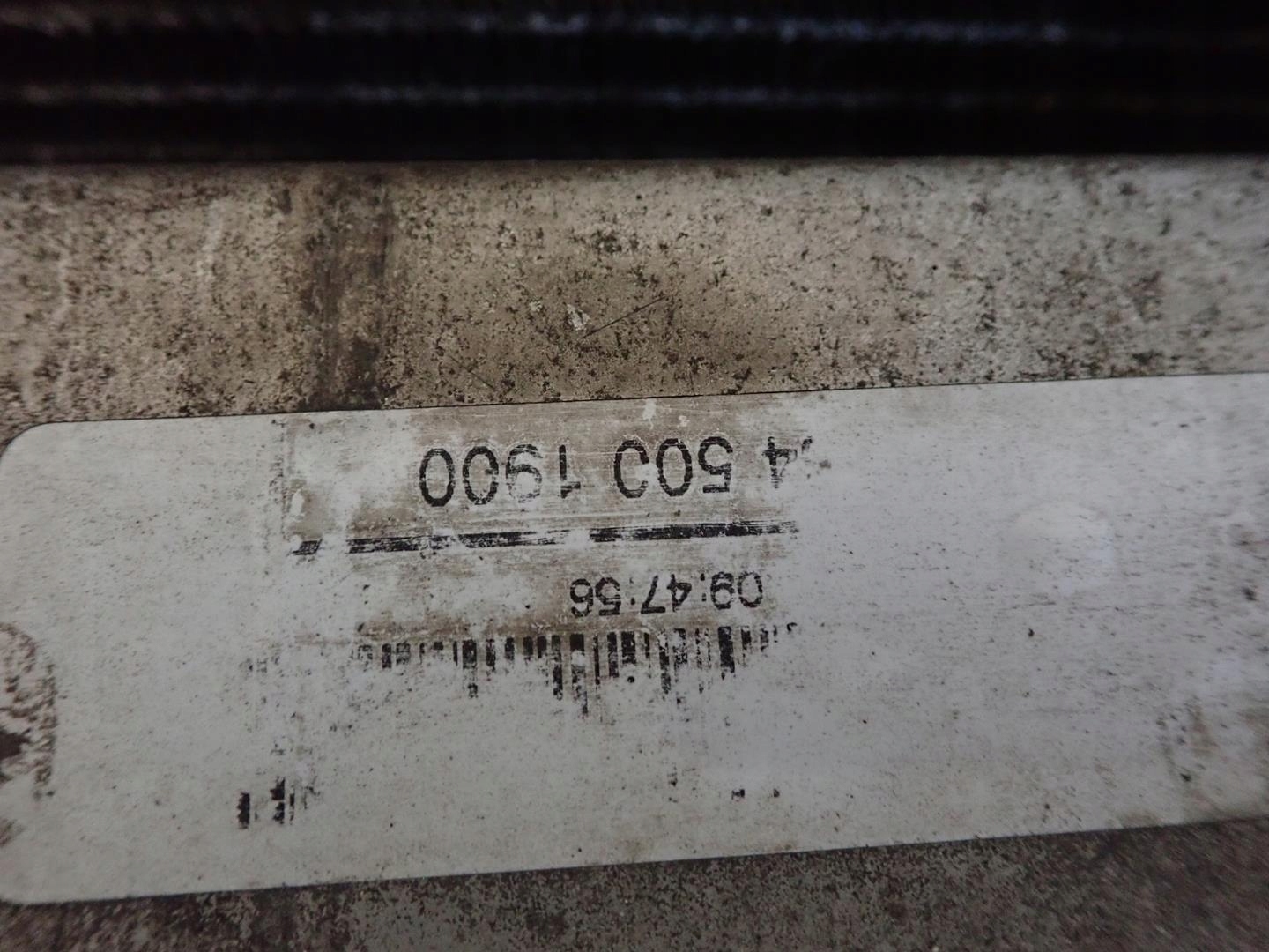 water cooler intercooler MERCEDES W251 A251 W164