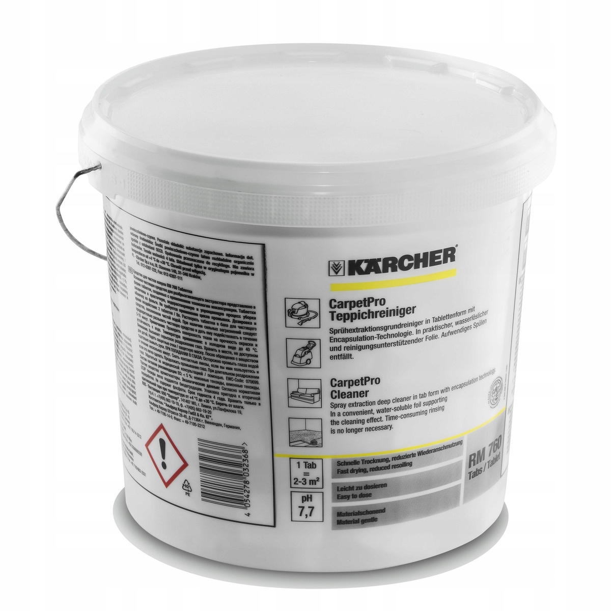 Čisticí prostředek Rm 760 Tabs Kärcher pro Puzzi 200 ks 6.295-851.0