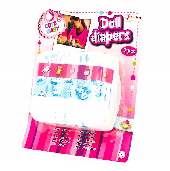 ZESTAW DO PIELĘGNACJI PIELUCHY PAMPERSY 5 SZT RZEP Bohater brak