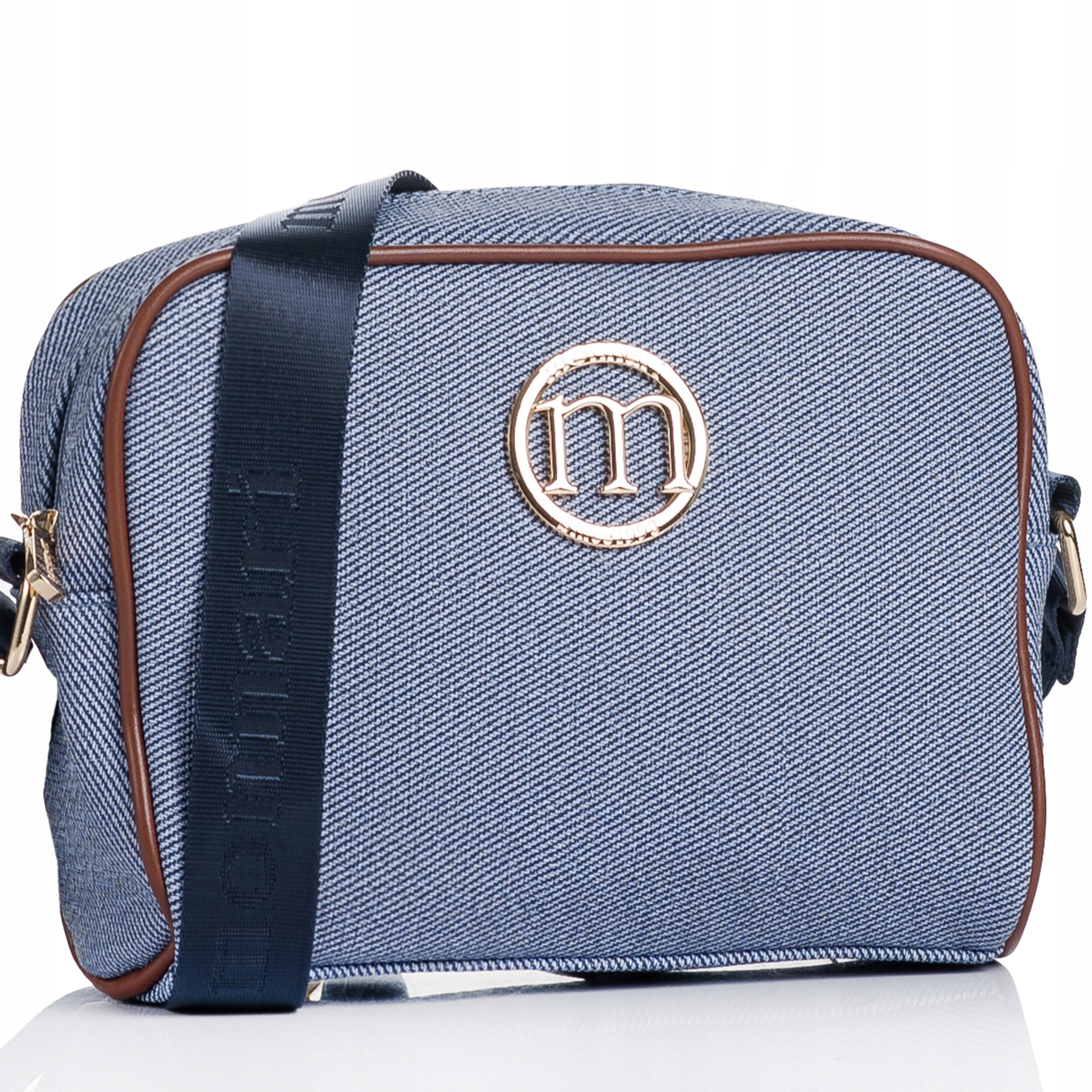 Torebka Damska Listonoszka crossbody Monnari Niebieska Premium