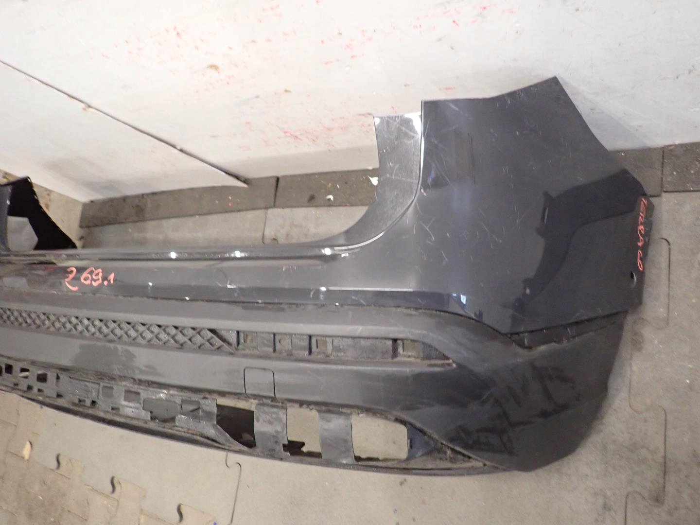 bumper rear part rear SEAT TARRACO 2018- 5FJ807417B