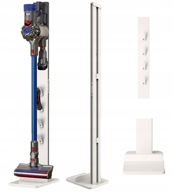 Biały Stojak odkurzacza Dyson V6 V7 V8 V10 V11 V12 V15 Gen5 Uchwyt Stand