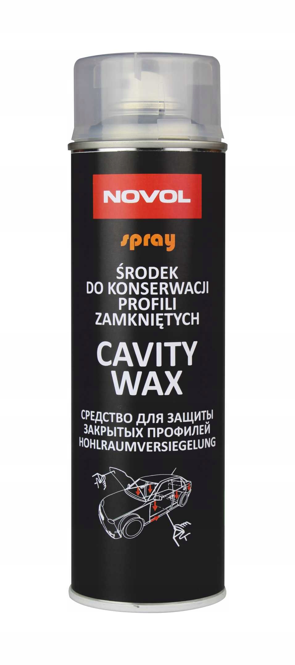 NOVOL SPRAY CAVITY WAX 500ML