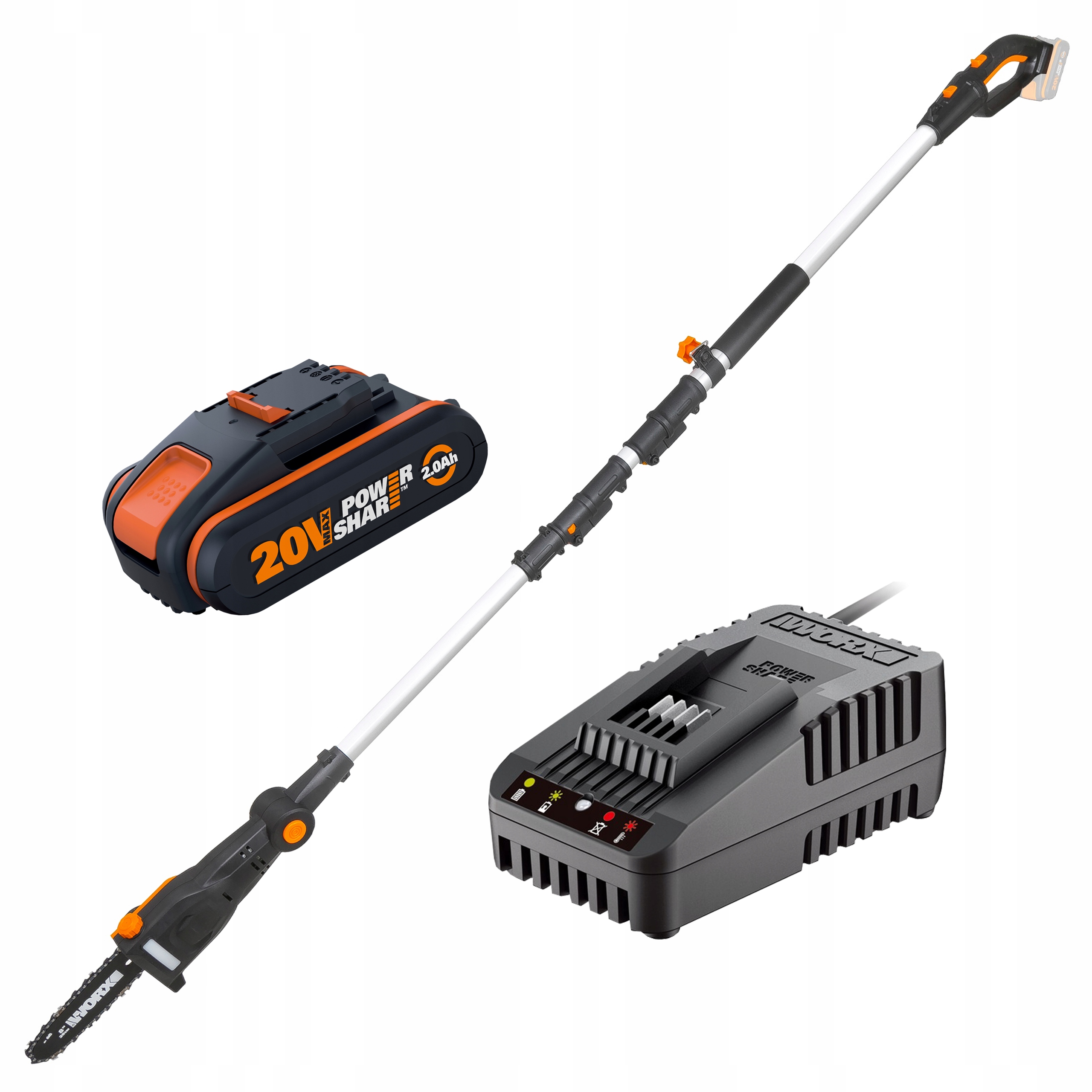 

Pilarka na wysięgniku Worx WG349E.9 Akumulator