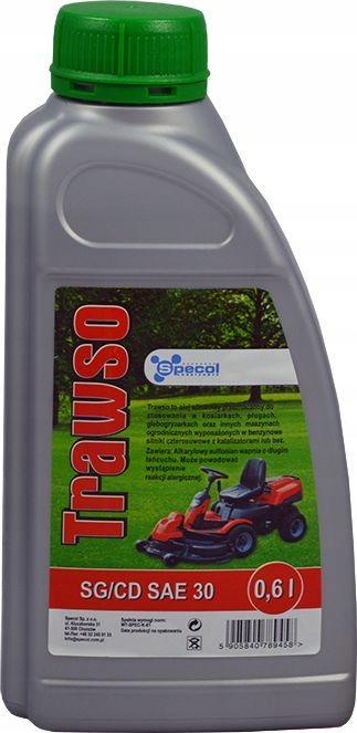 

Specol Trawso Olej Do Kosiarki Sg/cd SAE30 600 ML