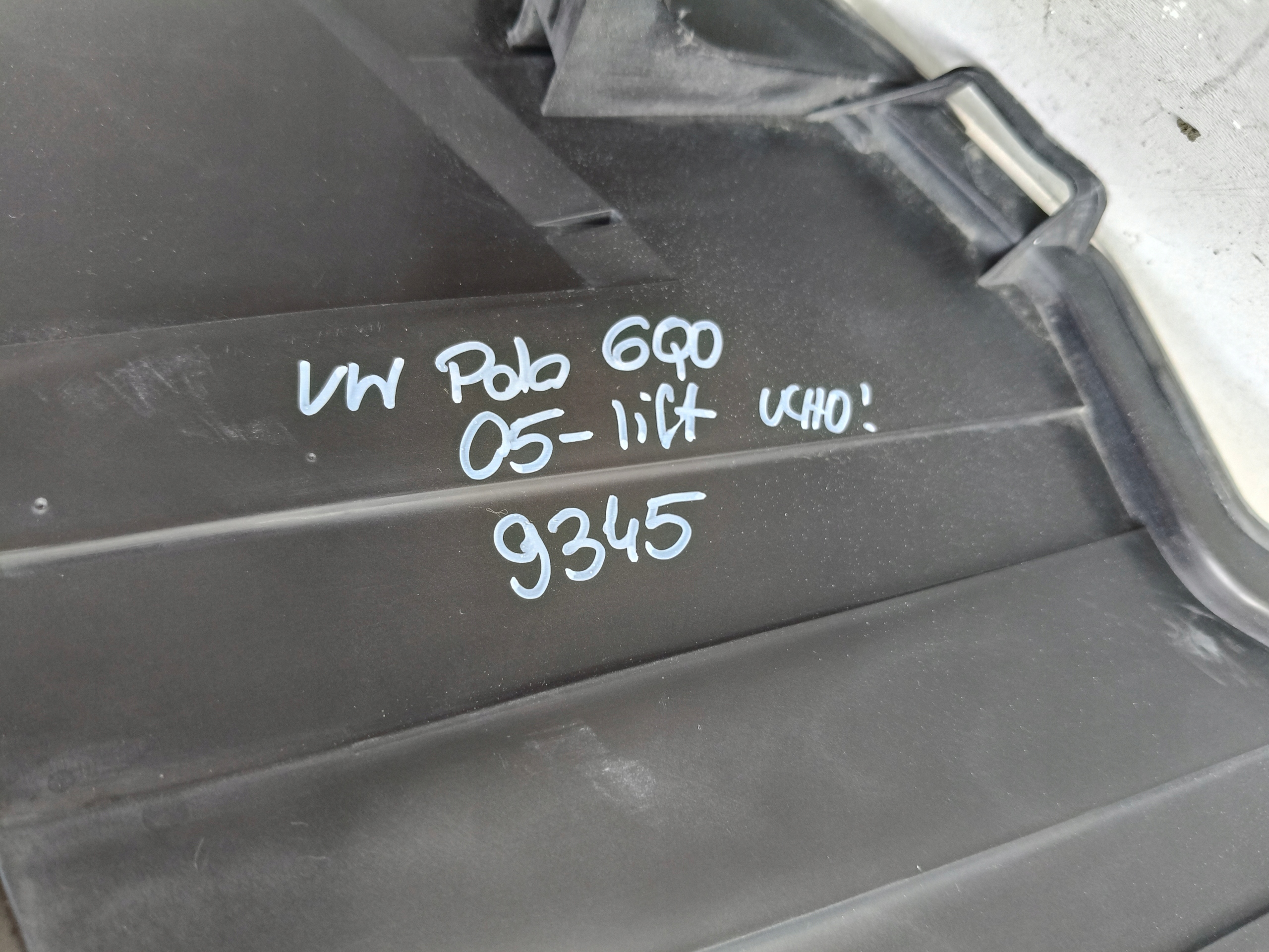 light right REFLEKTOR VW POLO 6Q 6Q0 05-08 LIFT