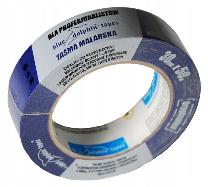 

Taśma malarska maskująca 30mmx50m niebieska