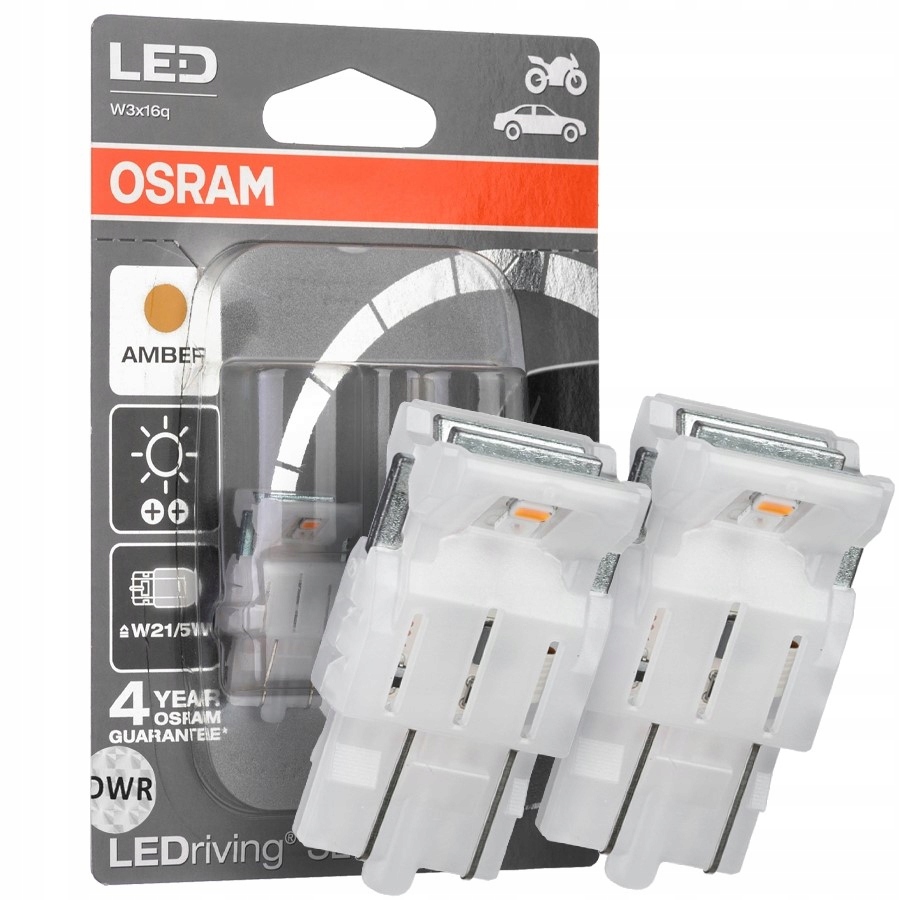 

Żarówki Led Osram LEDriving Sl W21/5W (żółte)