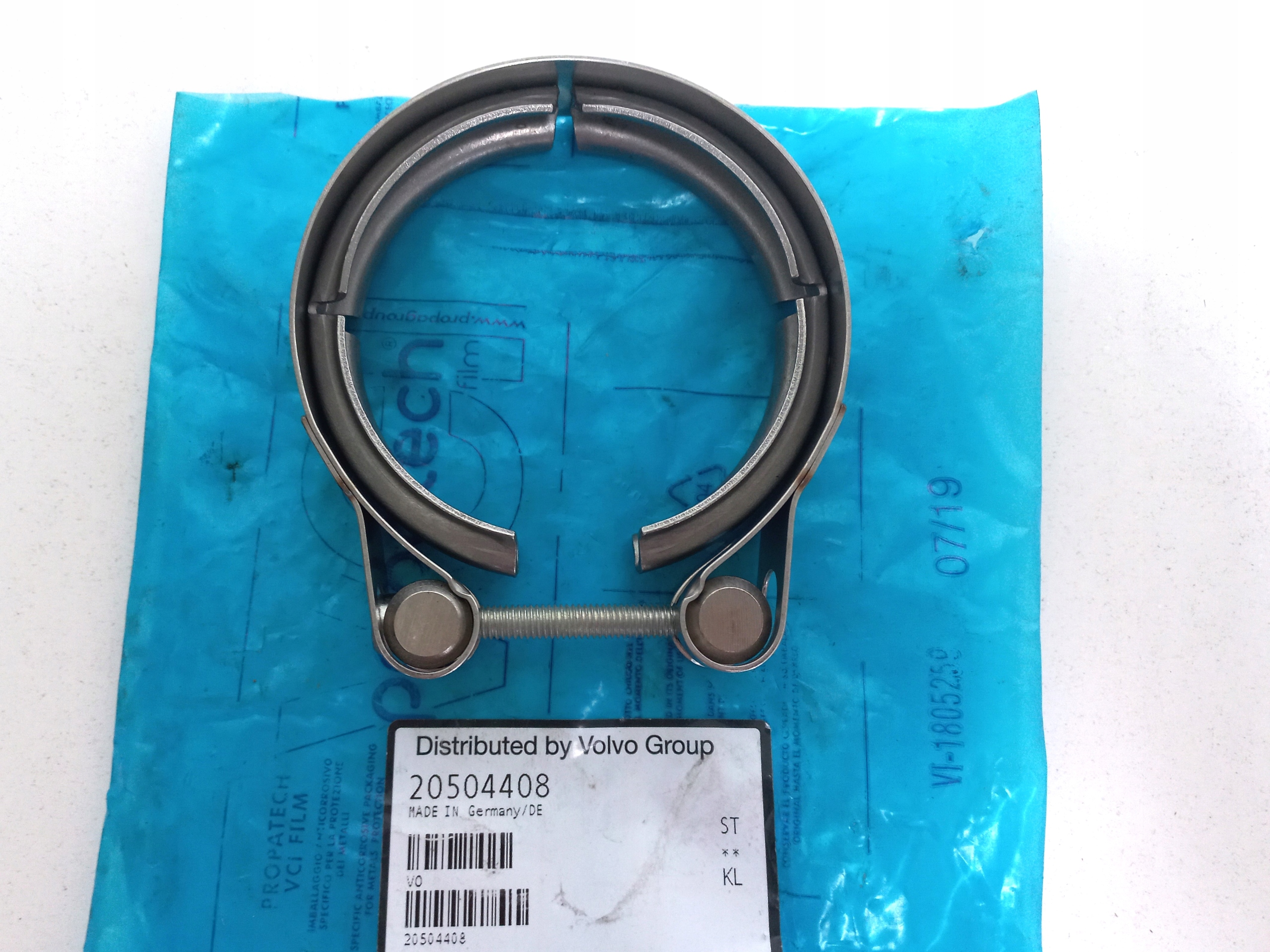 NOWA ORYGINALNA OPASKA ZACISK OBEJMA CHŁODNICY EGR VOLVO FH FM 100zł