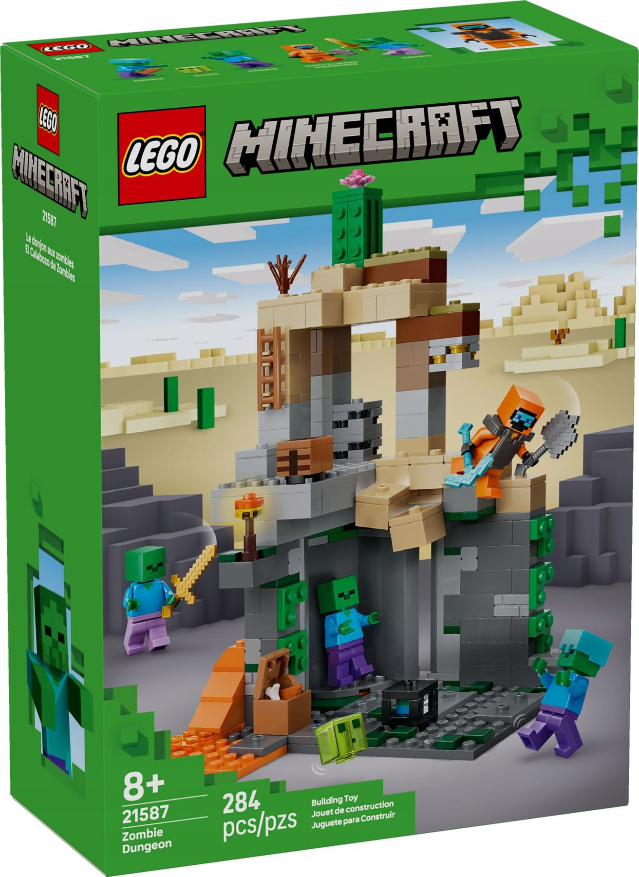 Lego Minecraft 21587 Zombie Jeskyně