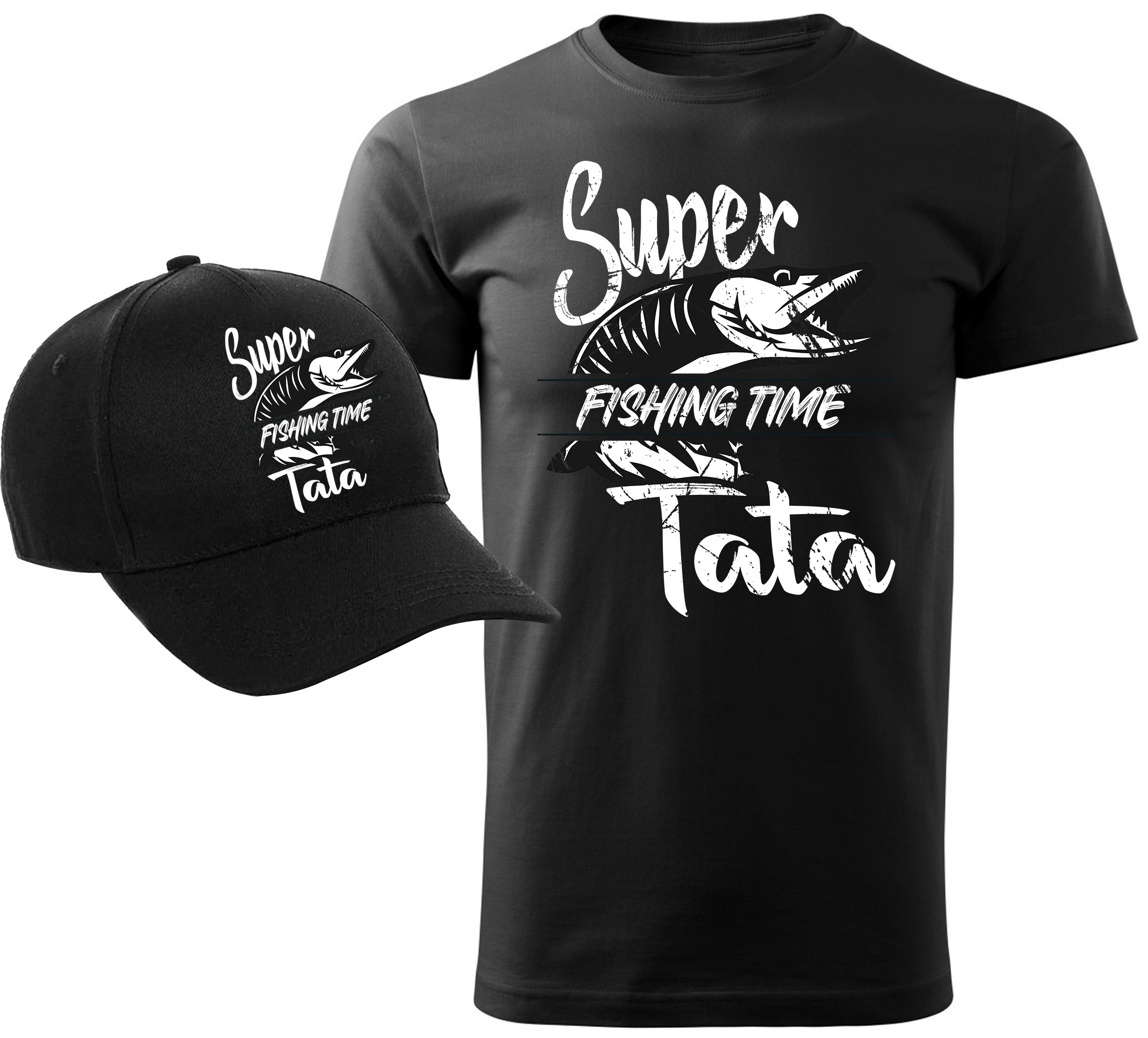 

Komplet Koszulka Czapka Wędkarza Dzień Ojca L Y4