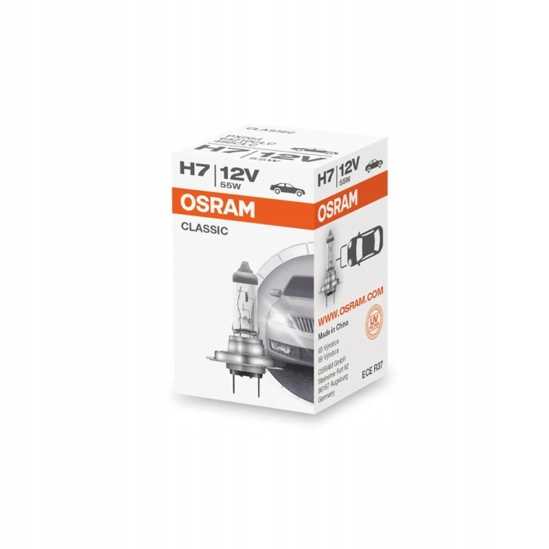 Żarówka Osram H7 12V 55W Osram Classic H7 PX26D